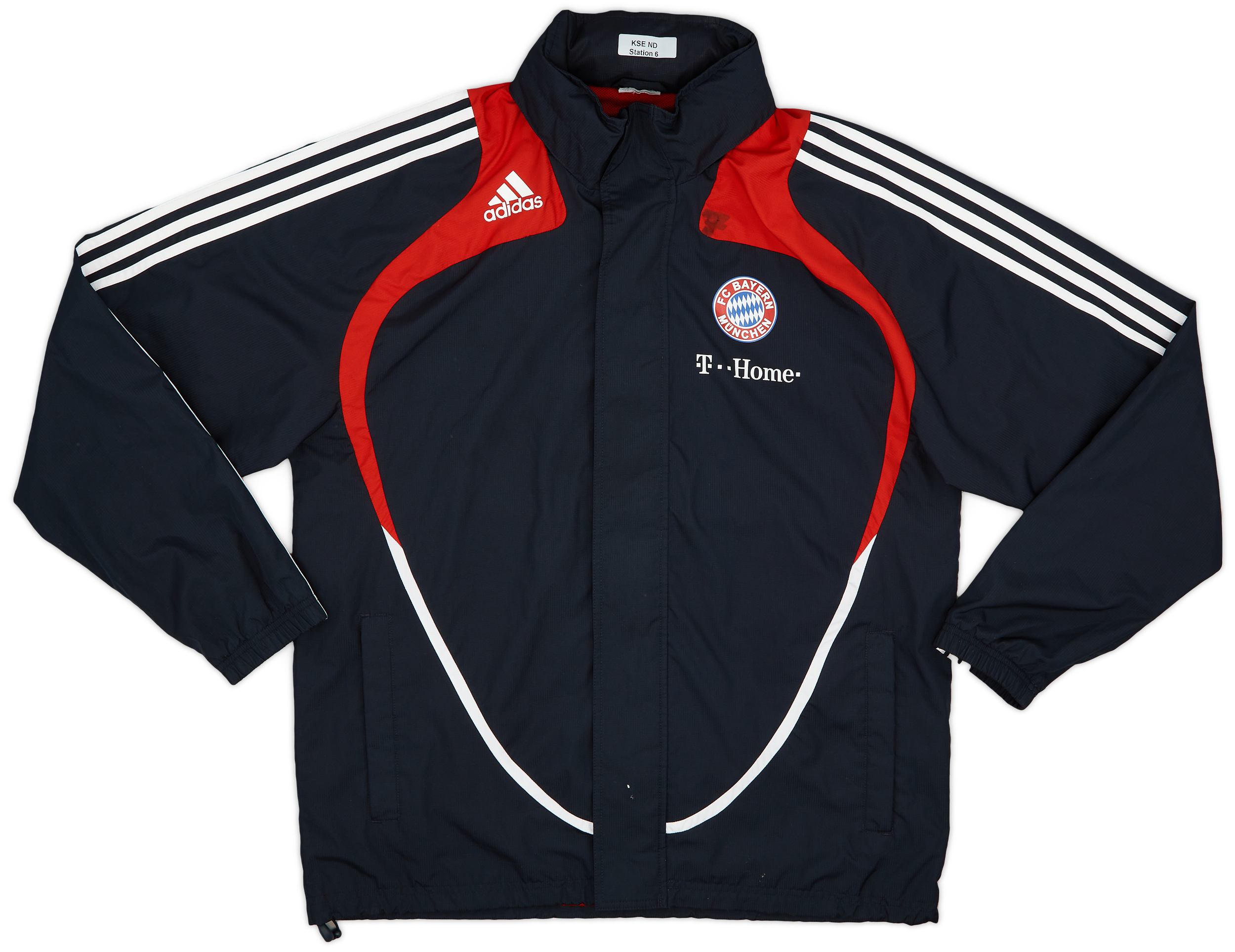 2008-09 Bayern Munich adidas Track Jacket - 5/10 - (XL)