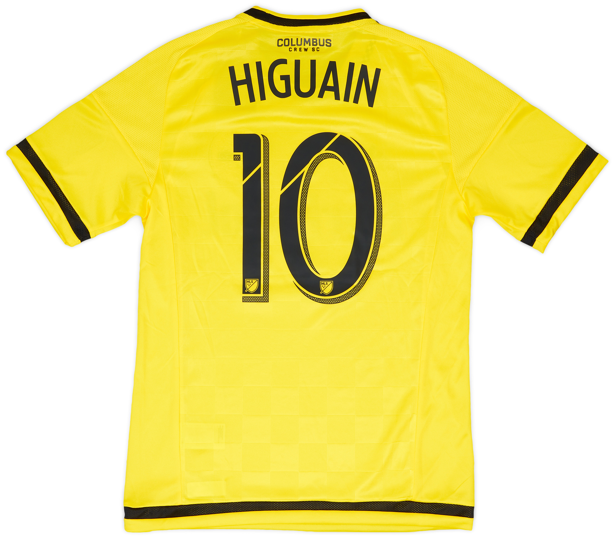 2015 Columbus Crew Match Issue Home Shirt Higuain #10