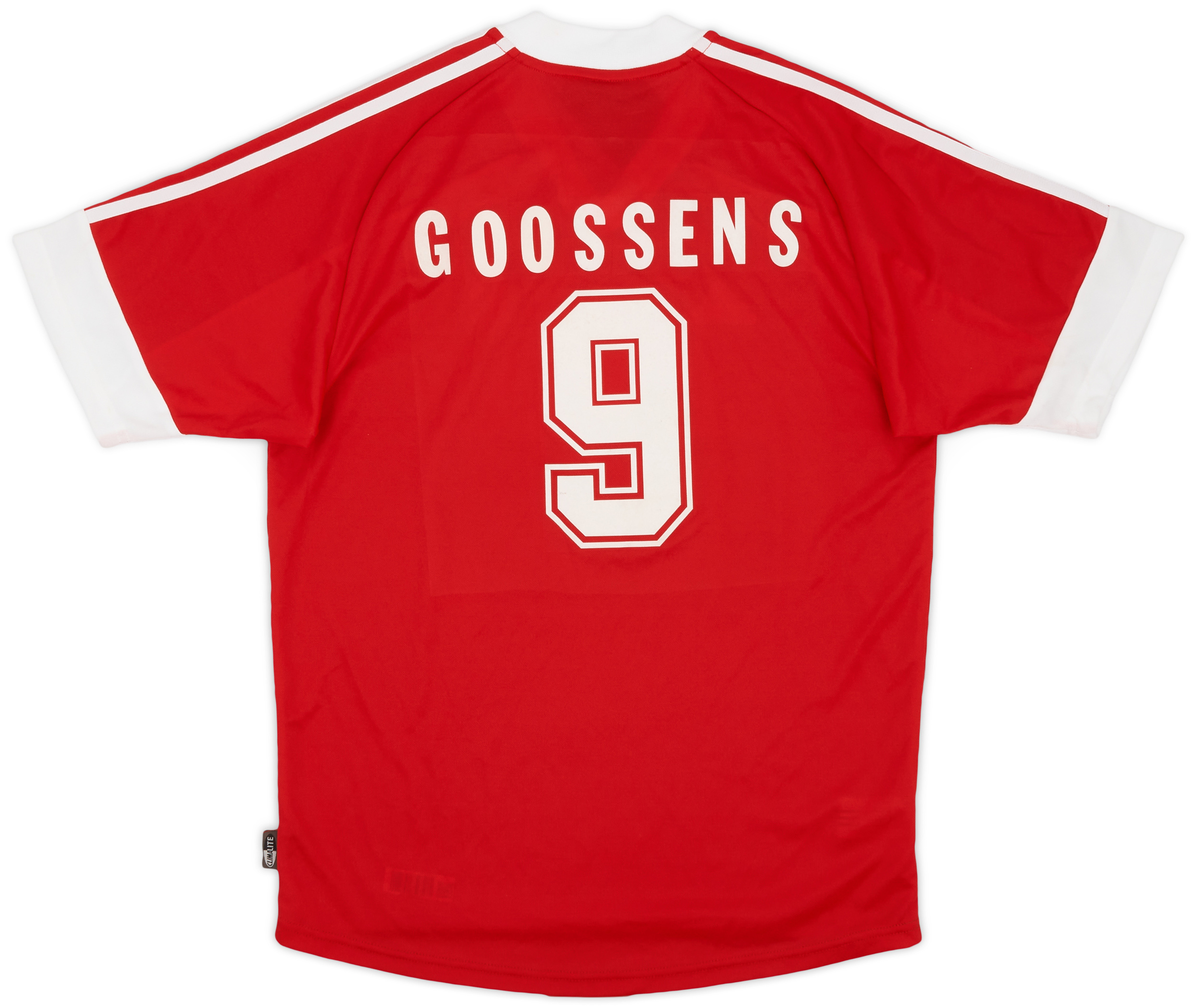 2002-03 Standard Liege Home Shirt Goossens #9 (S)