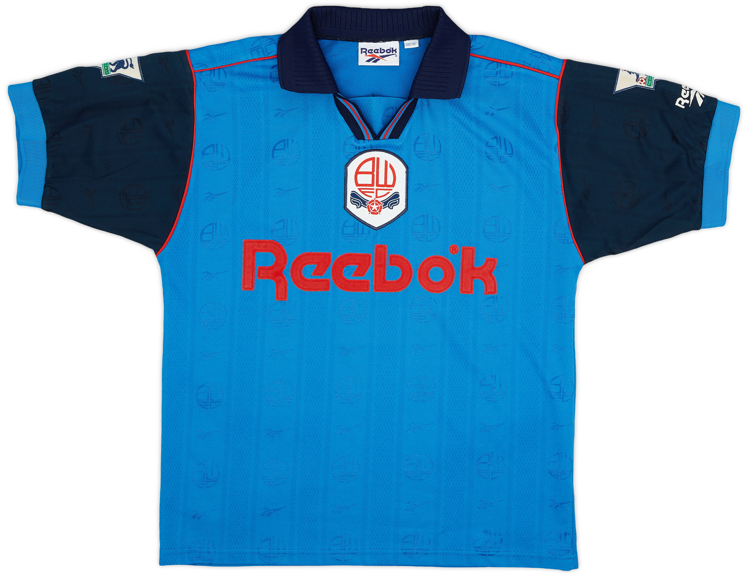 1995-97 Bolton Away Shirt #9 - 9/10 - (S)