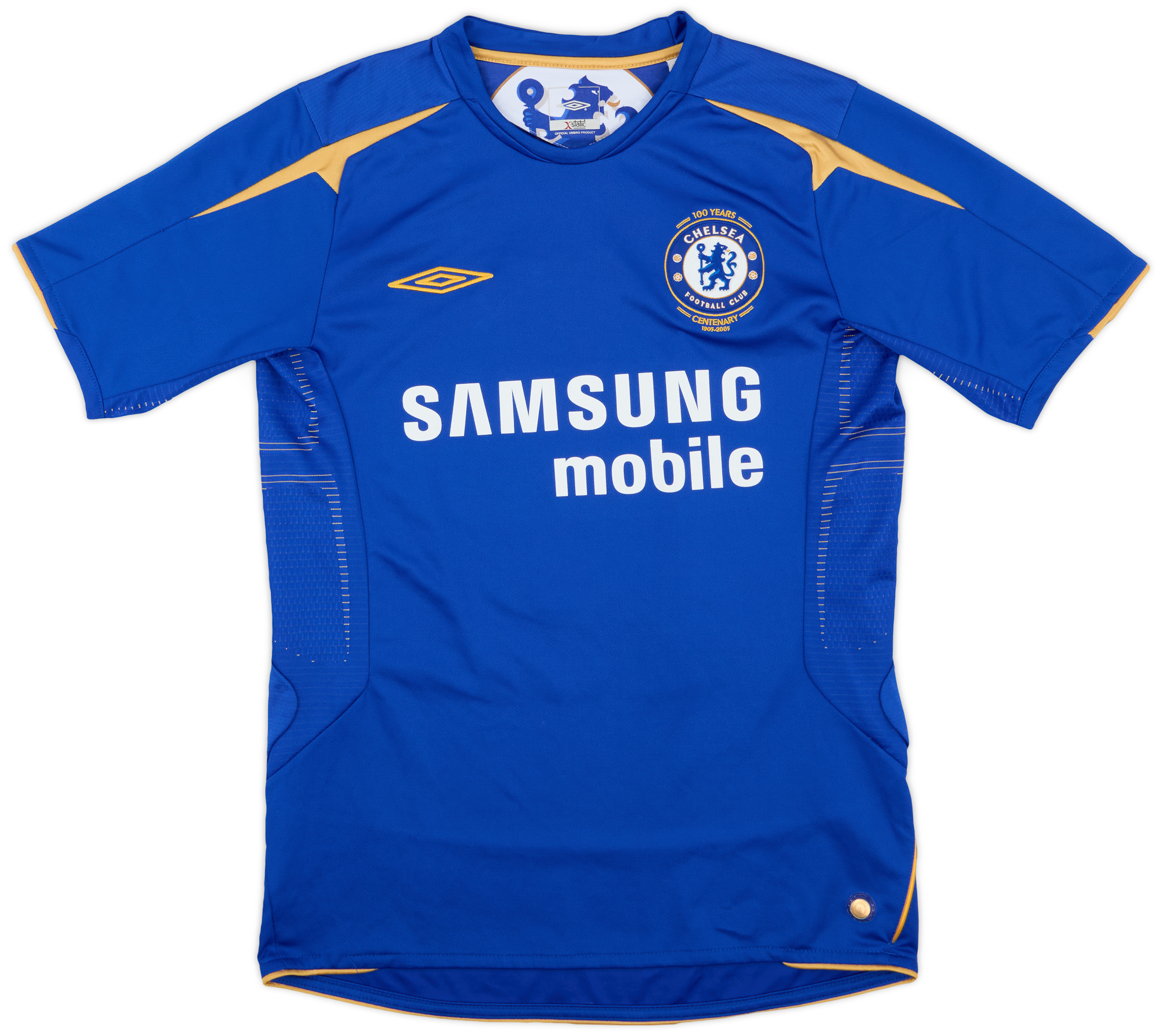 Chelsea FC Crespo 21番 シャツ 2005-06 Chelsea Centenary Home Shirt Crespo #9 - 9/10 - (S)