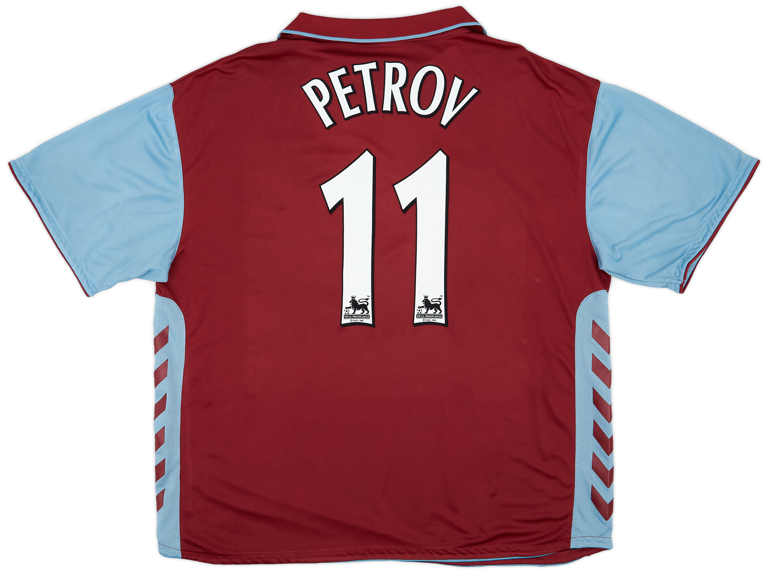 2006-07 Aston Villa Home Shirt Petrov #11 - 7/10 - (XXL)