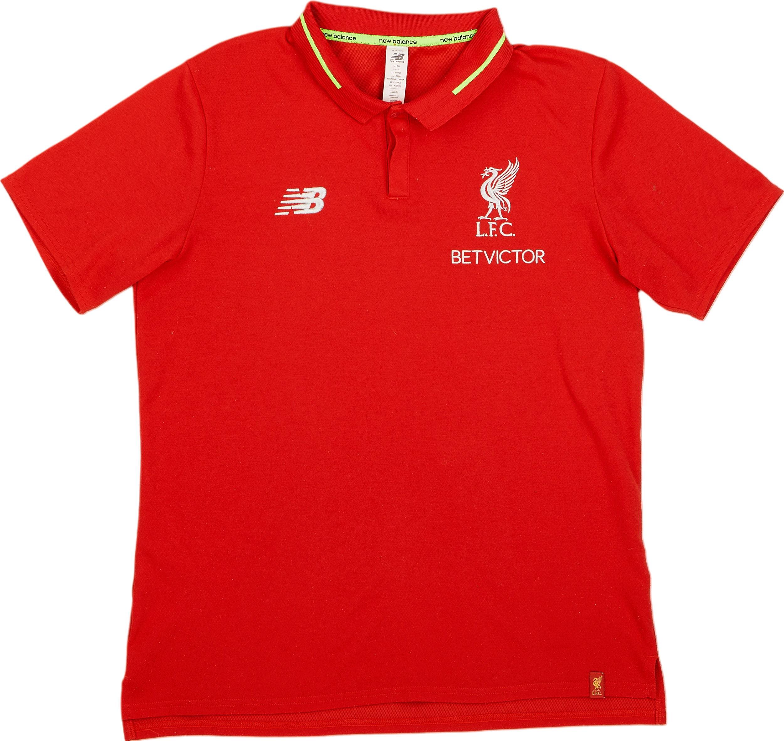 New balance liverpool polo shirt sales
