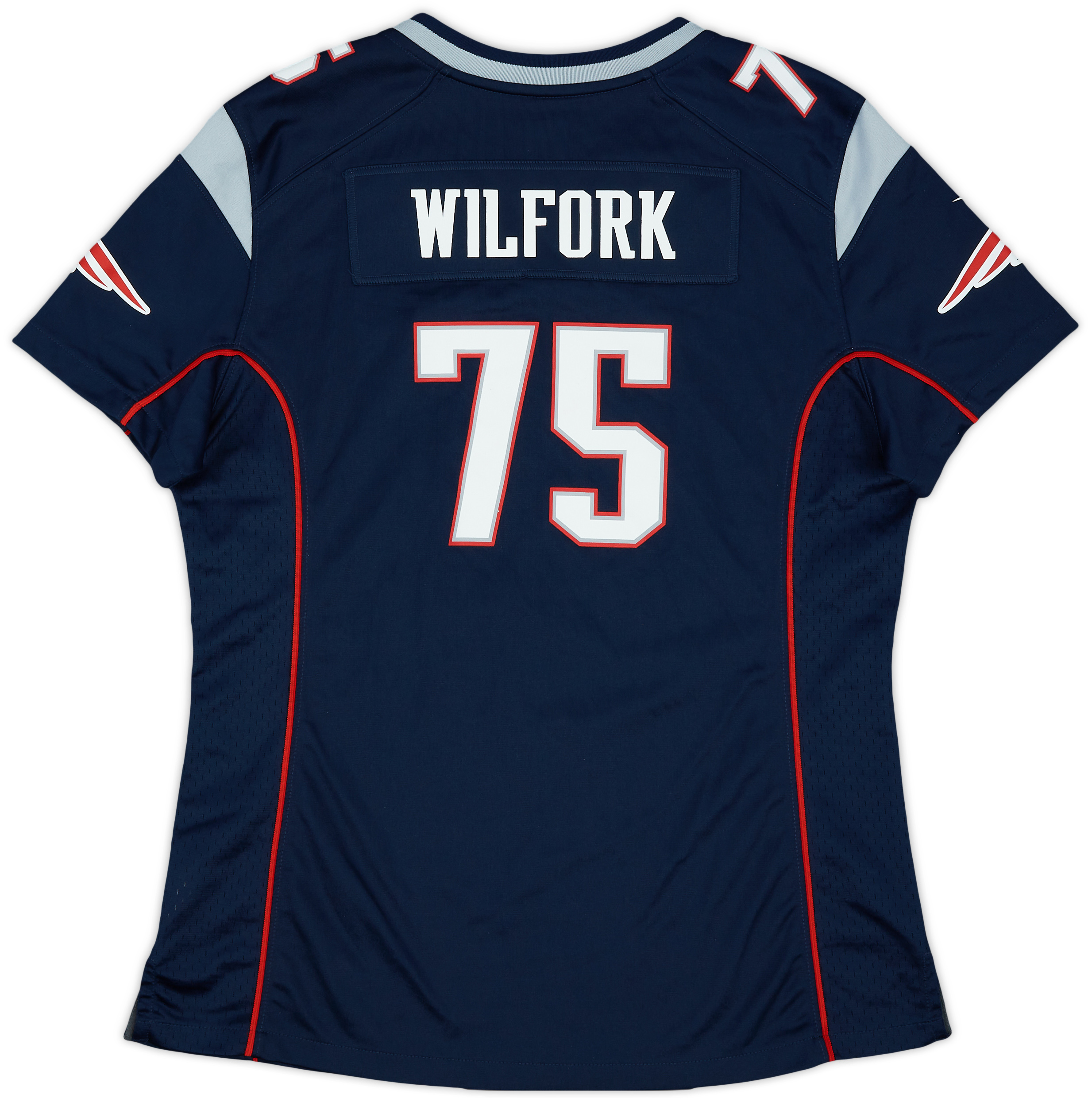 新品未使用タグ付き◎NIKE NFL WILFORK 75 レプリカユニフォーム NIKE ON FIELD MENS NE PATRIOTS VINCE WILFORK #75 JERSEY