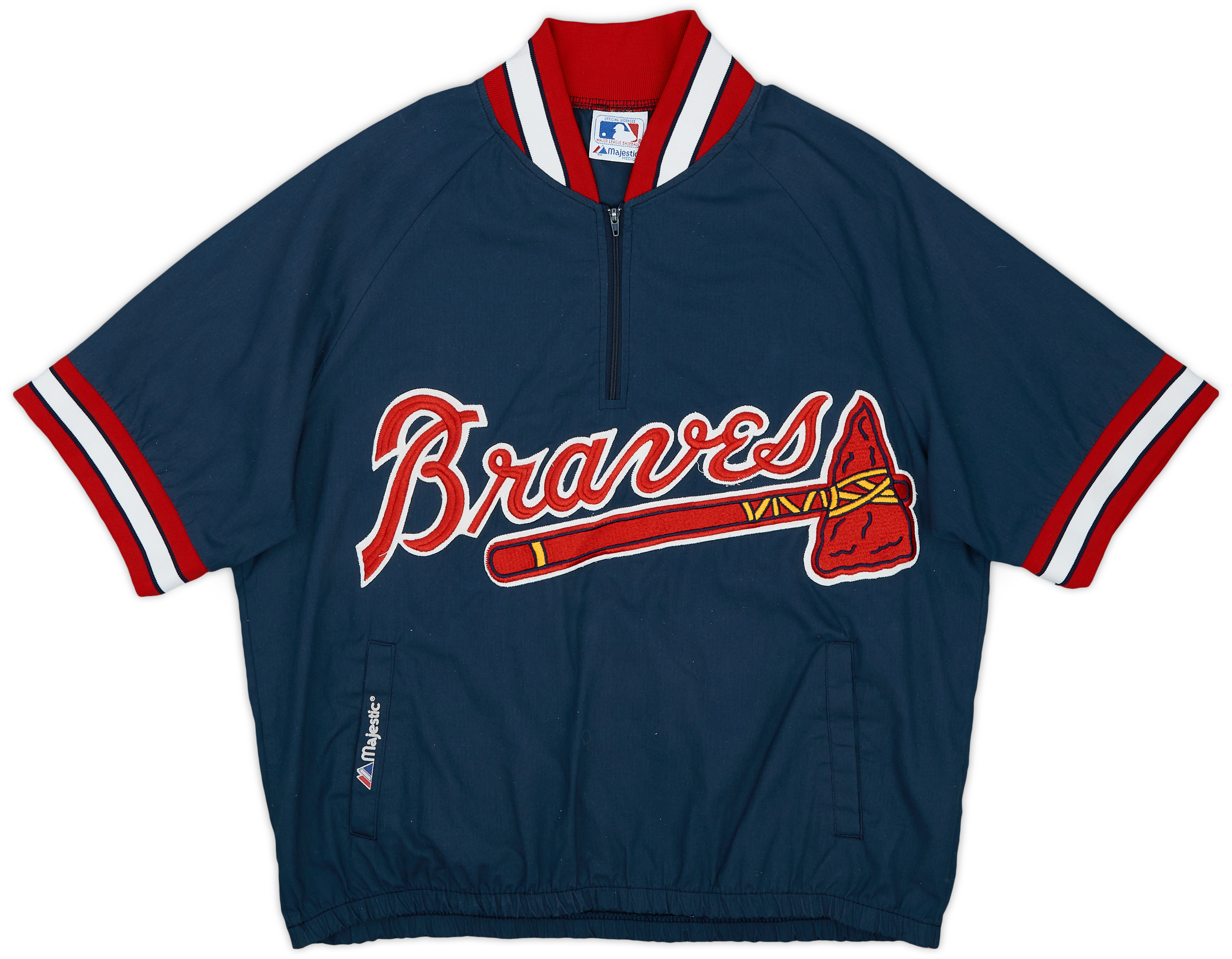 1990s Atlanta Braves Starter Windbreaker Jacket S