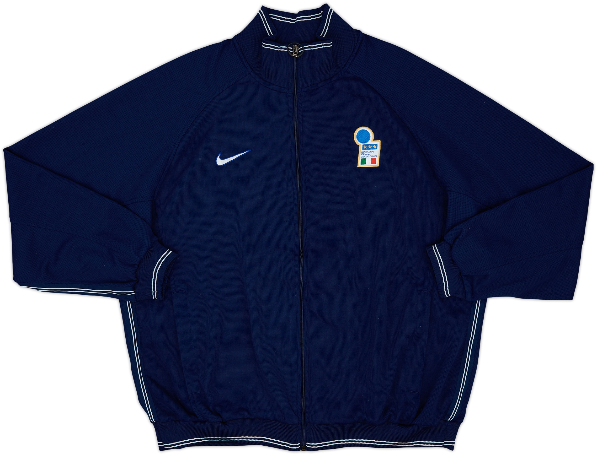 Nike Mens Track Jacket Basketball Full Zip In/Out Pockets