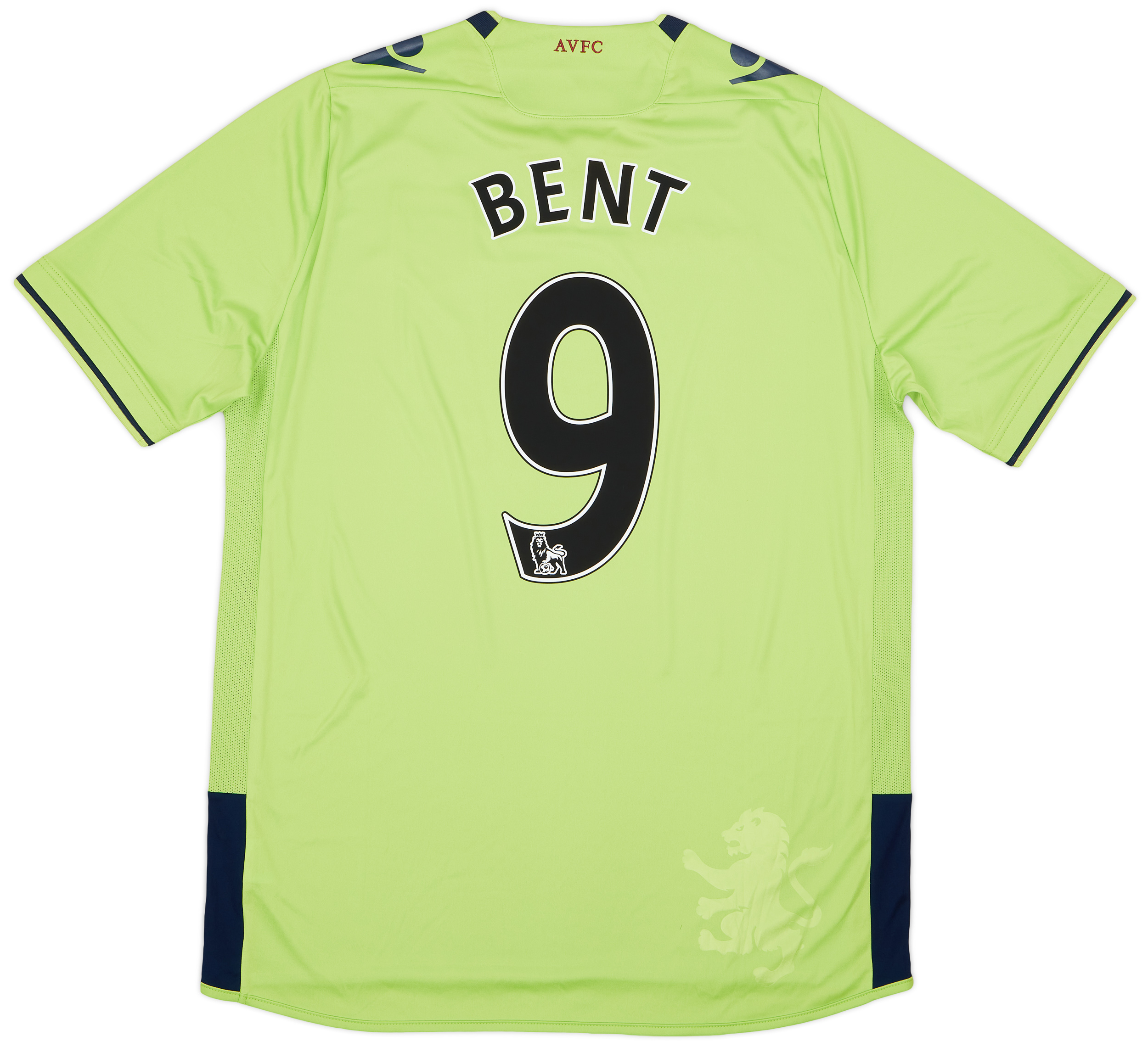 2012-13 Aston Villa Away Shirt Bent #9 (XL)