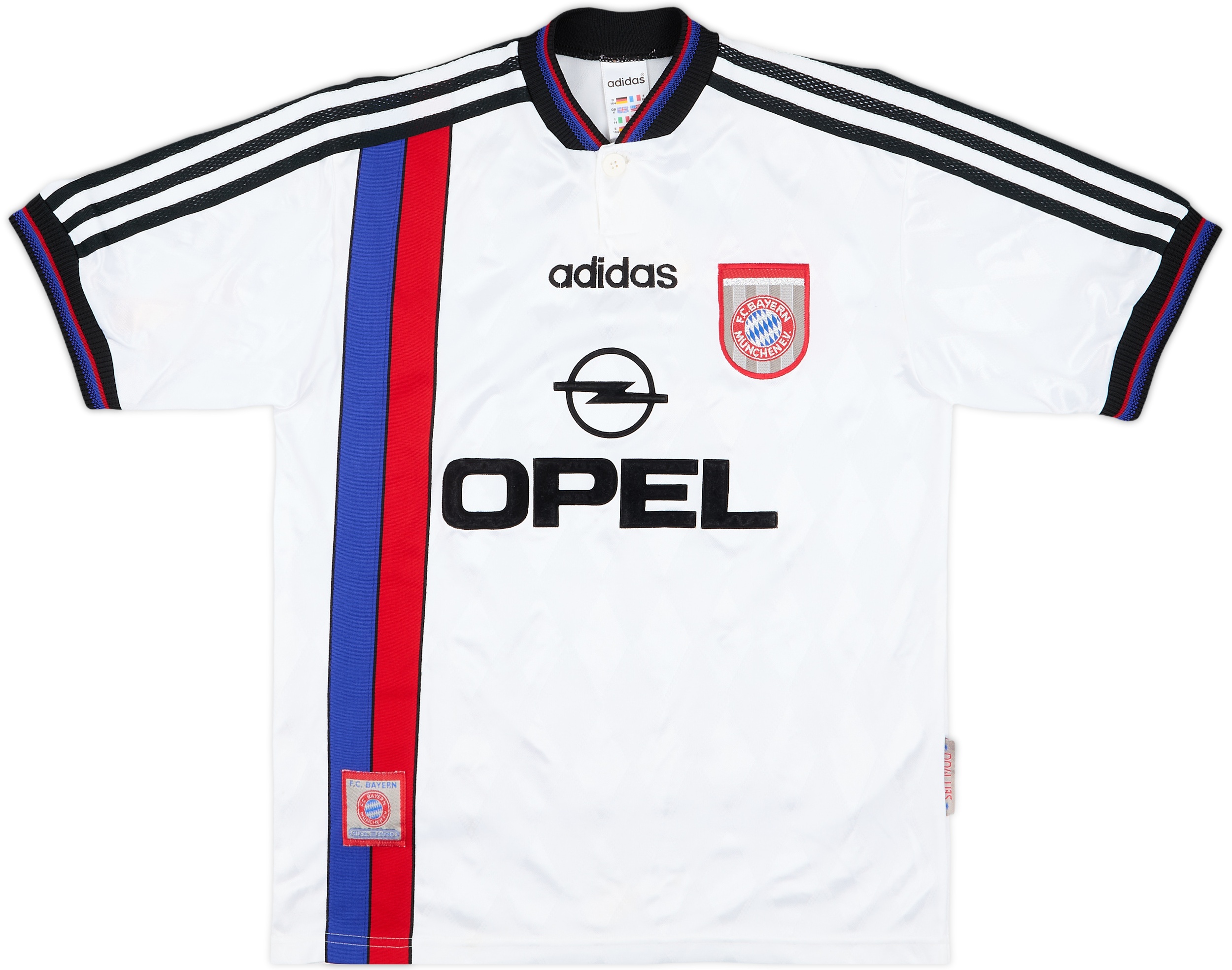 1996-98 Bayern Munich Away Shirt Matthaus #10 - 9/10 - (Y)