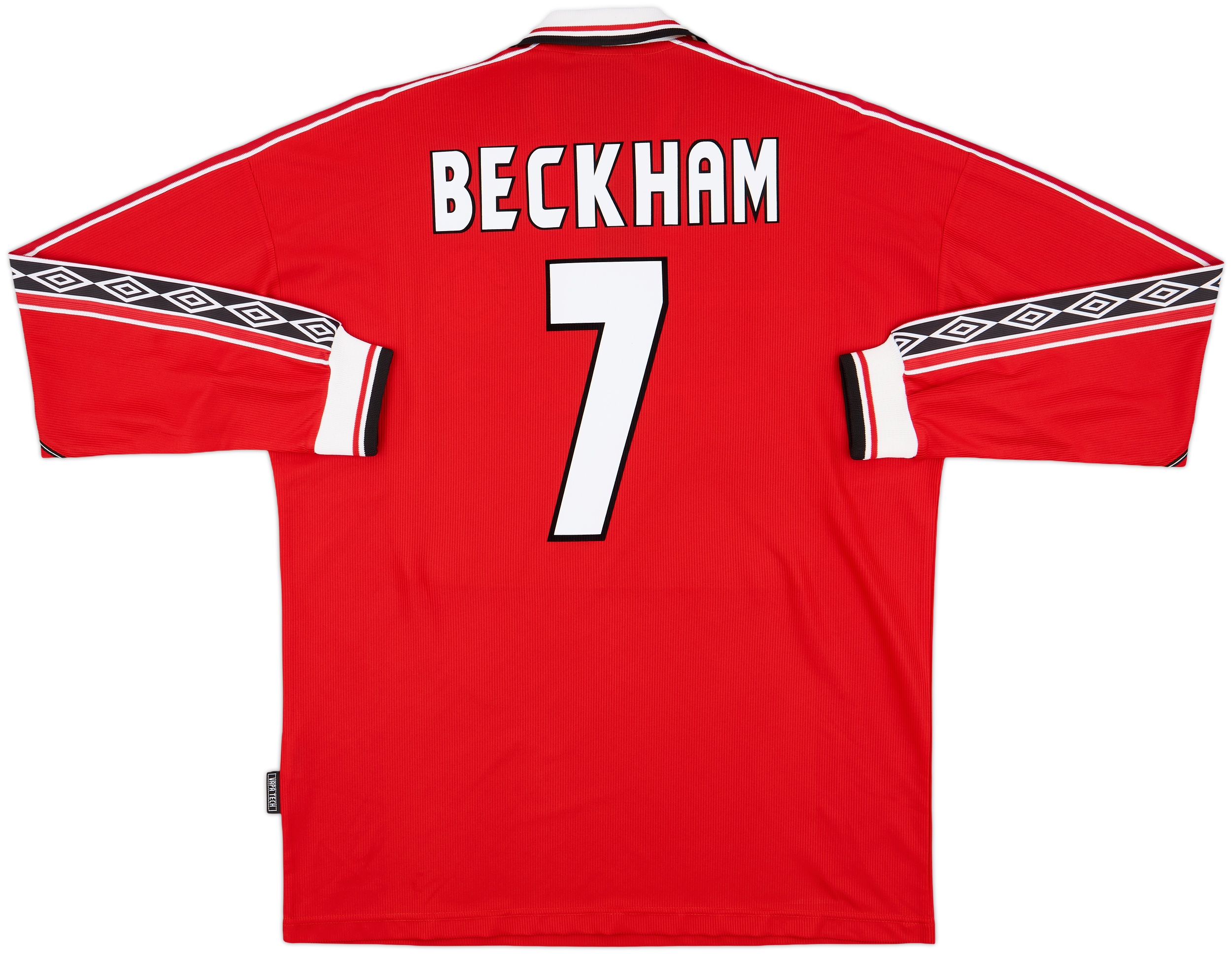 Manchester Beckham 1998/1999 7番 海外正規品 L Manchester Beckham 1998/1999 7番 海外正規品 L 1998-00