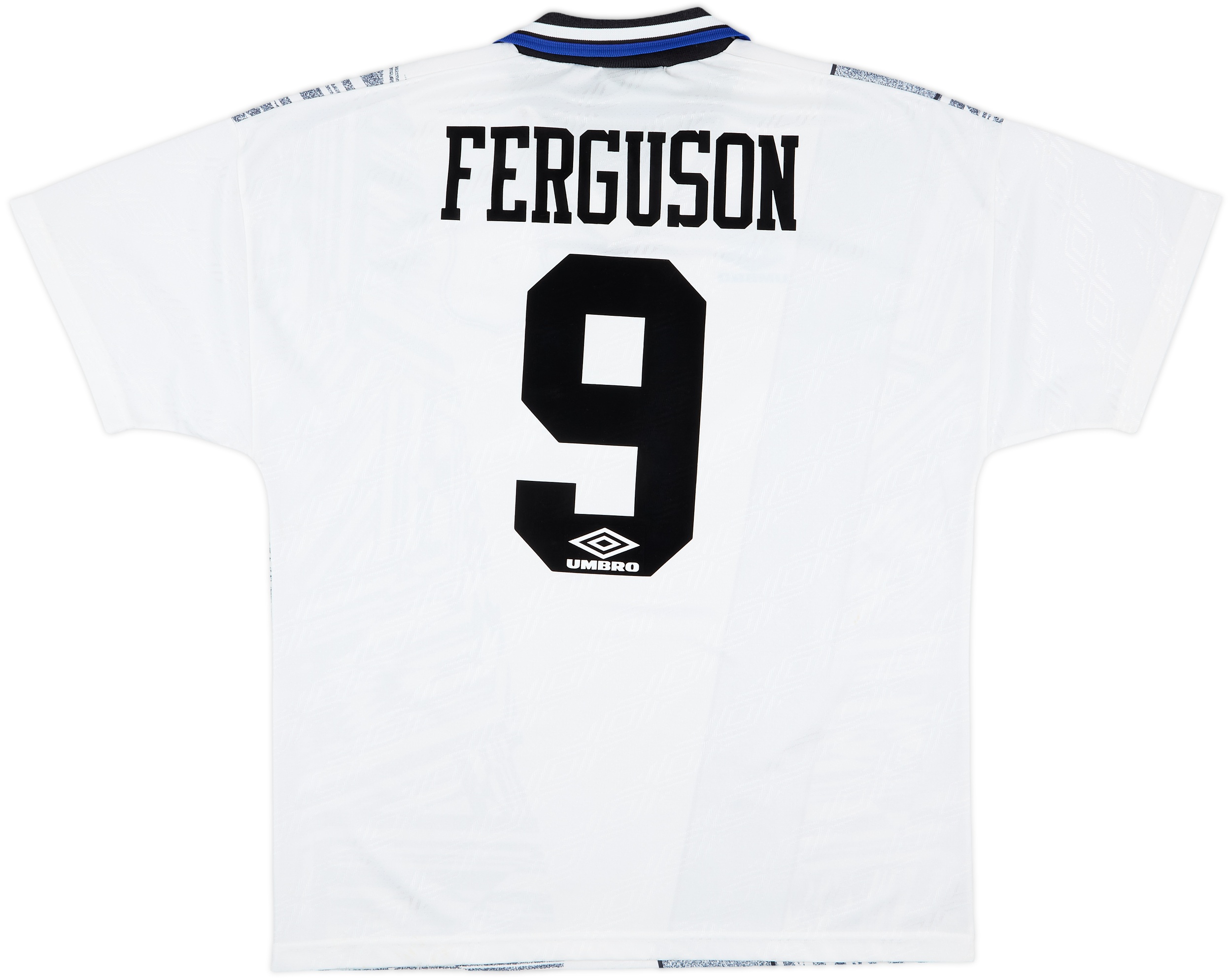 1994-95 Everton Away Shirt Ferguson #9 - 7/10 - (L)