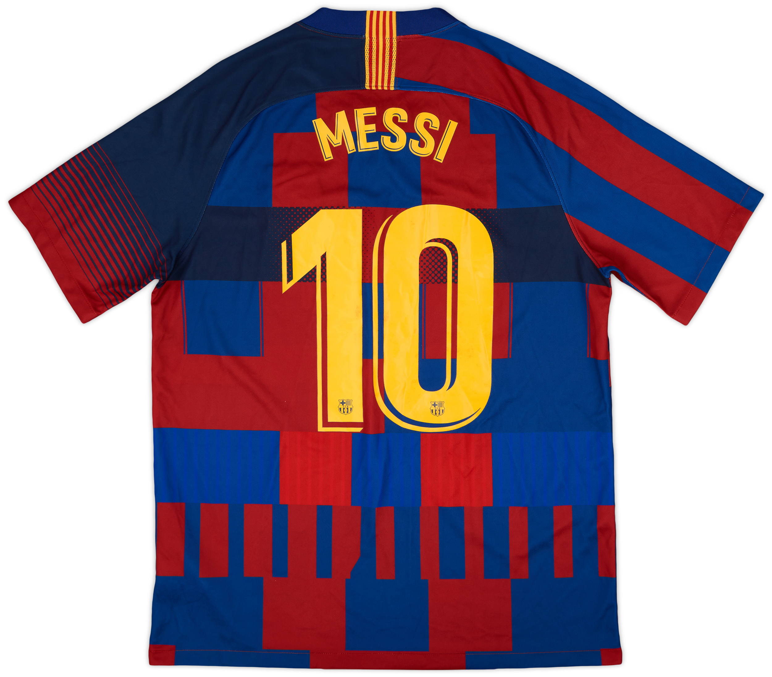 Nike Barcelona 19/20 Away Soccer Jersey #10 Messi Football