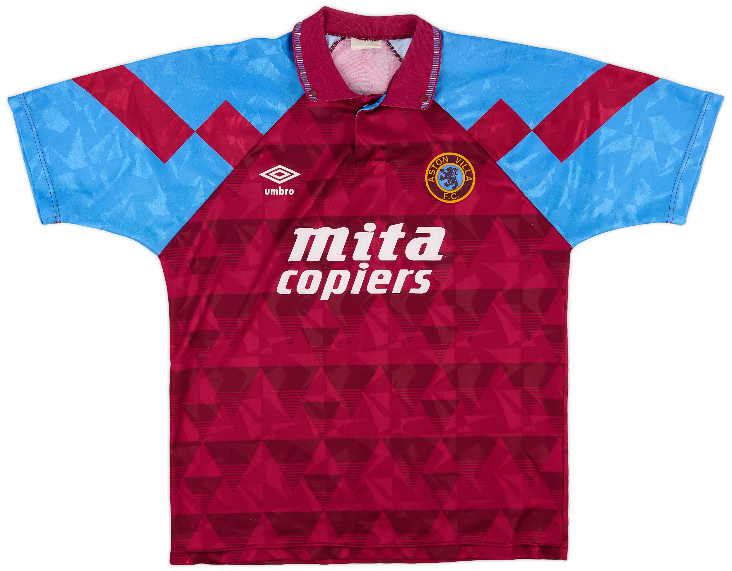 1990-92 Aston Villa Home Shirt - 9/10 - (M)