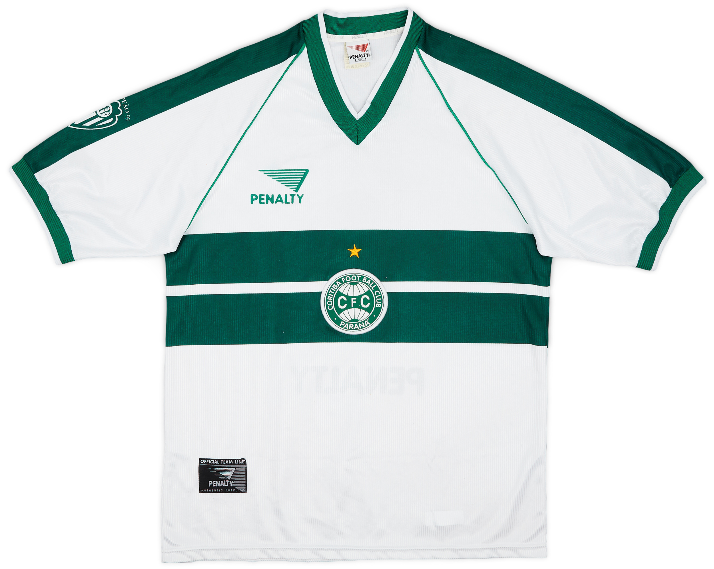 コリチーバ 1997-1998 ユニフォーム Coritiba FC 背番号10 ab3eac7ee3c3cda50c22470a554a9f