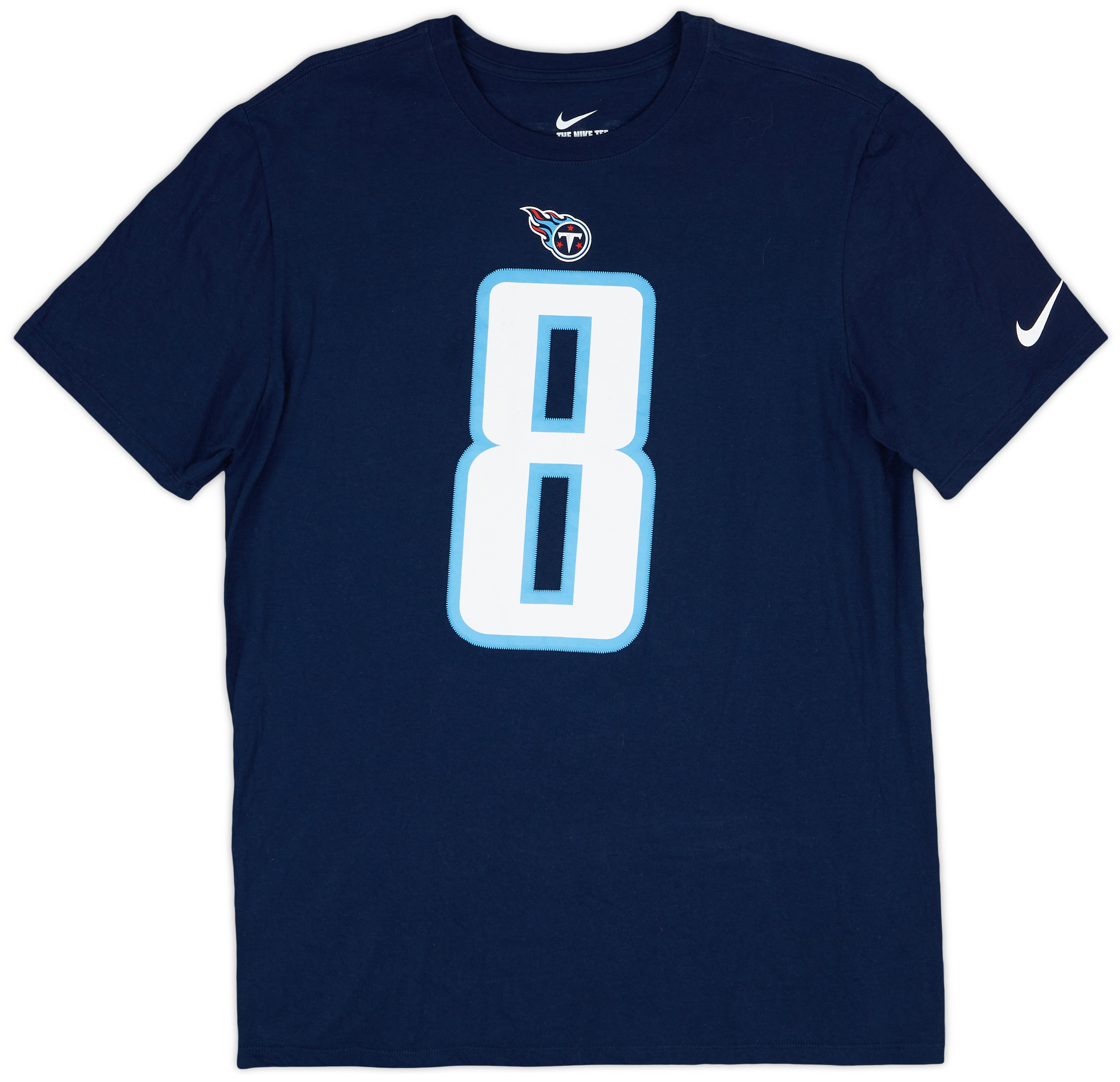 2015 Tennessee Titans Mariota #8 Nike Tee - 6/10 - (L)