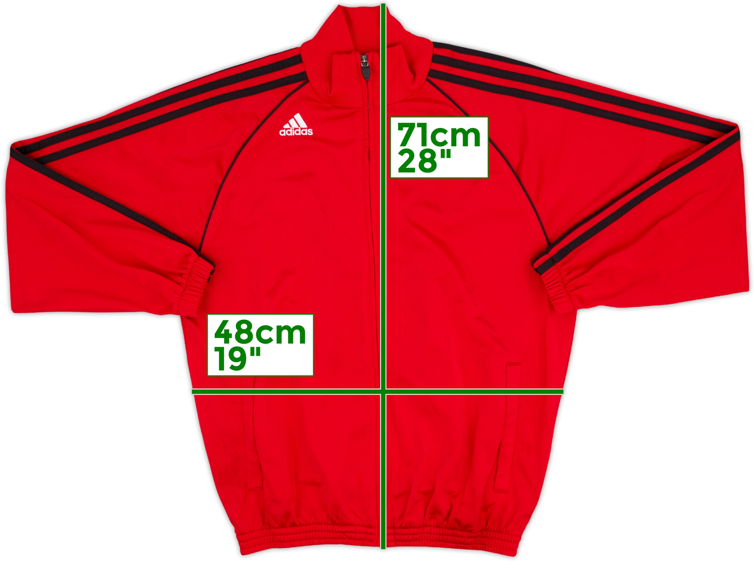 ウェア AC Milan 2006/07 Champion Adidas Jacket 2006-07 AC Milan adidas Track Jacket - 8/10 - (L)