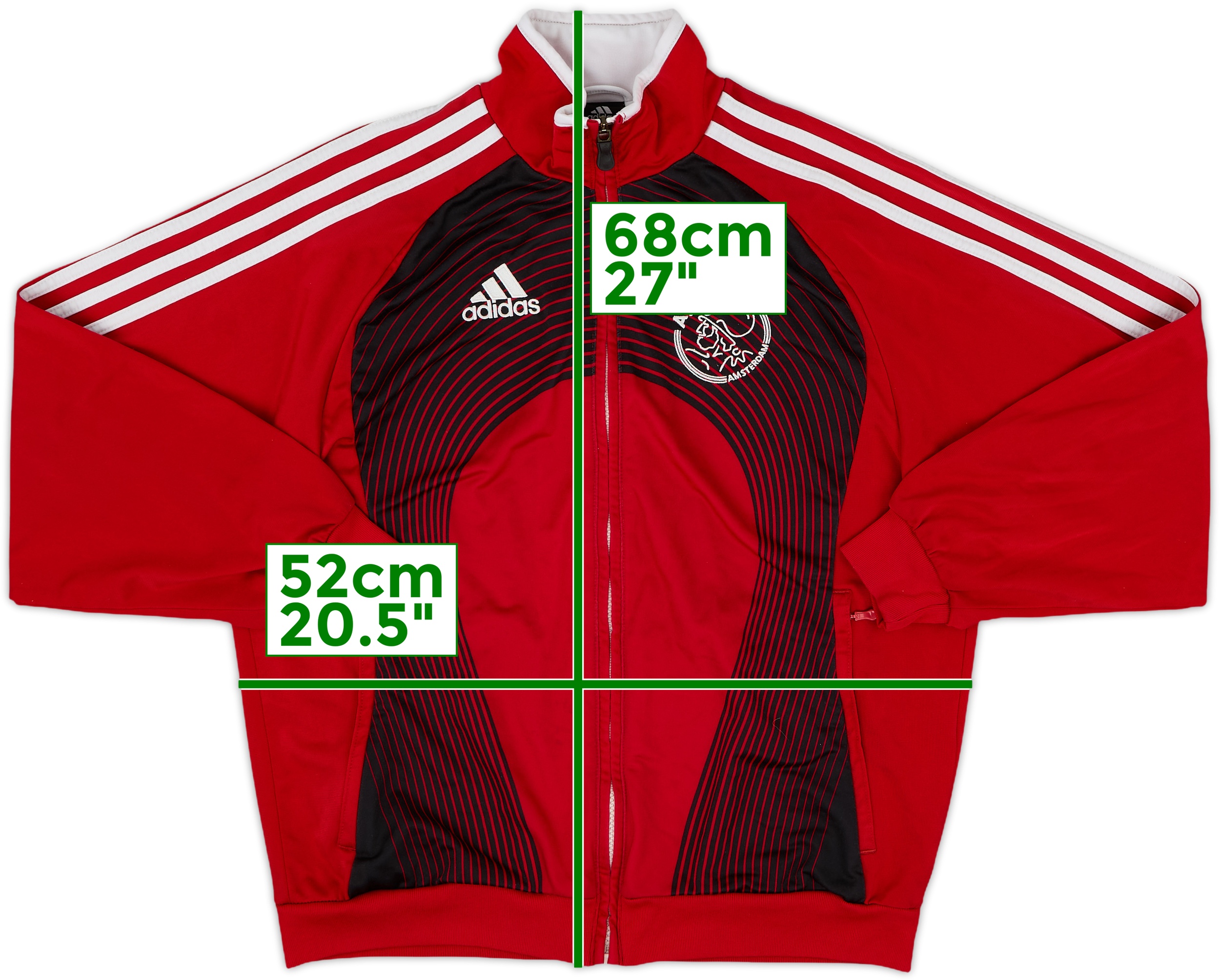 高い品質 Jacket Track adidas Ajax 2007-08 - (L.Boys) - 9/10 ウェア