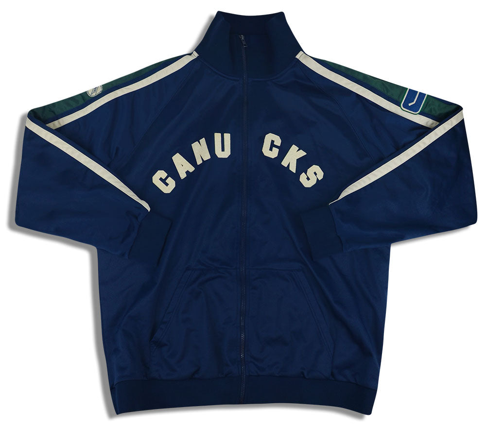 2000s Vancouver Canucks CCM Classics Track Jacket XL