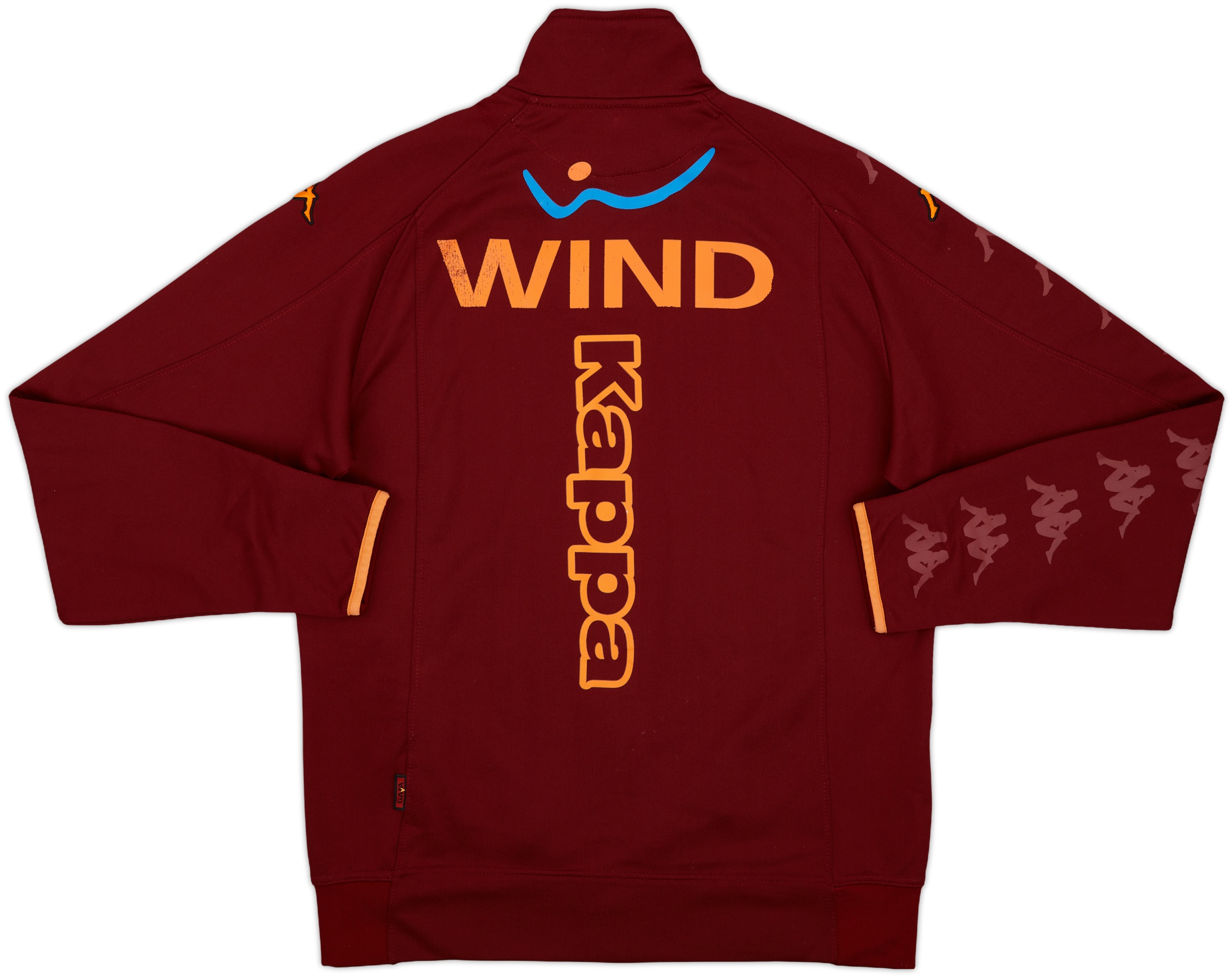 AS Roma 長袖CL用　Kappa Mサイズ？ ASローマ Kappa ユニフォームショップ O.K.A.