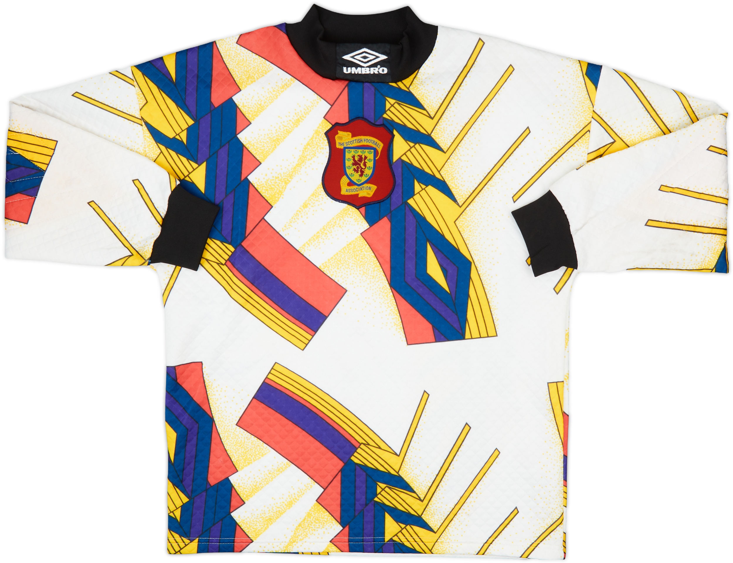 ウェア SFA Scotland 1994/1995 Training Shirt 1994 95 Scotland Training Shirt M Umbro – Football Finery