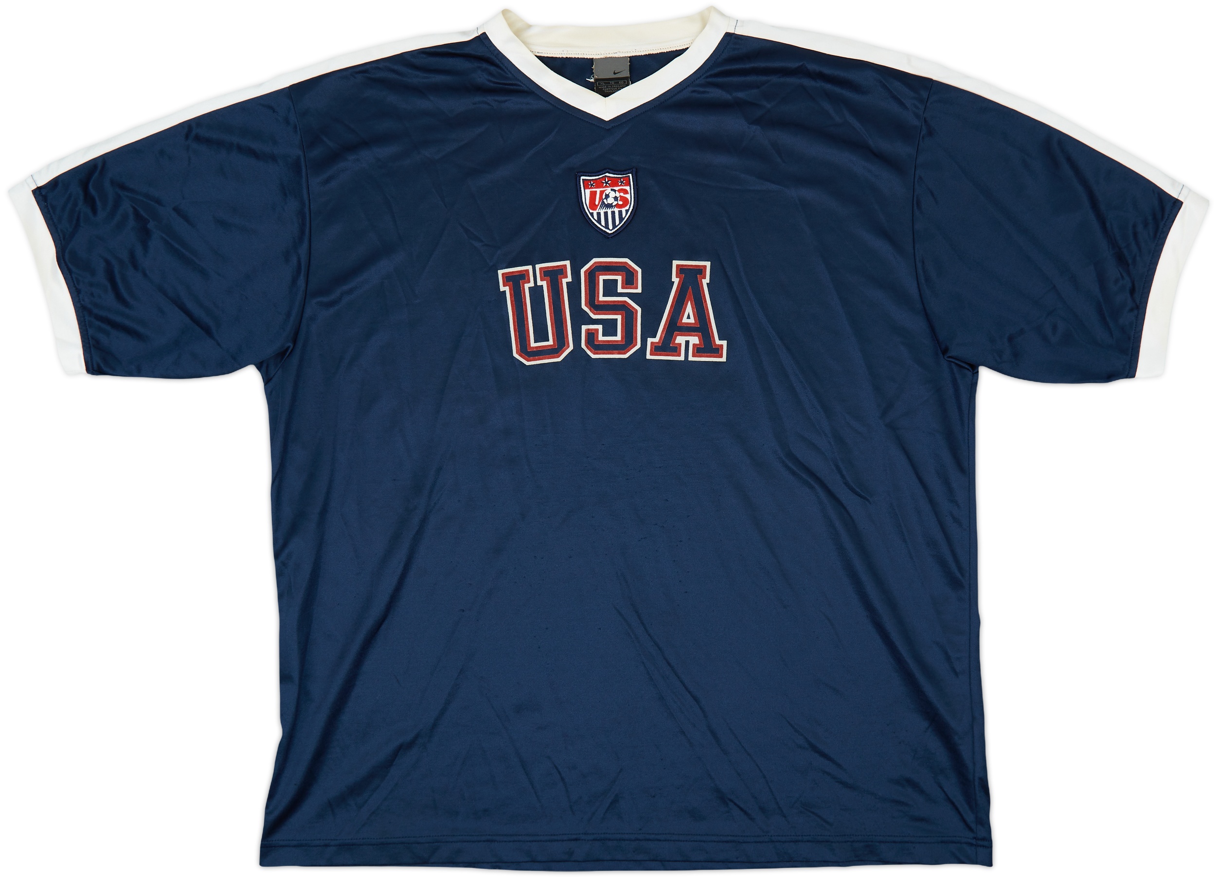 2002-03 USA Nike Training Shirt - 7/10 - (XL)