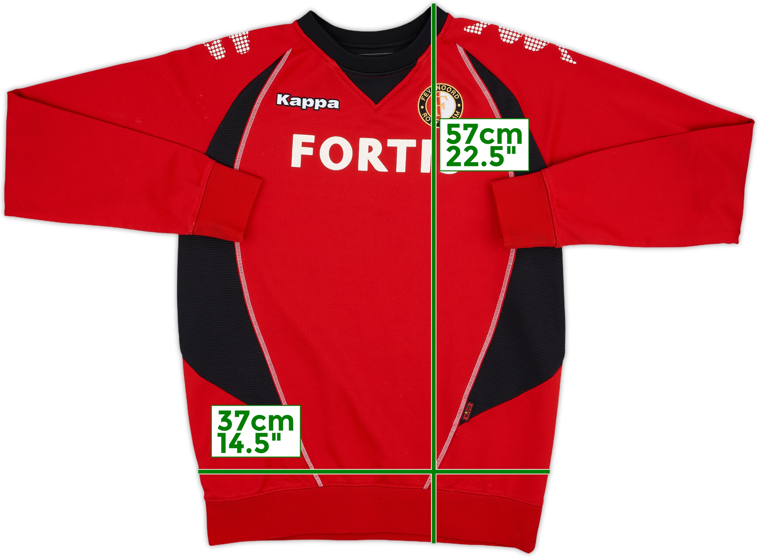 VTG Kappa FEYENOORD 2004-05 sweat shirt - ウェア