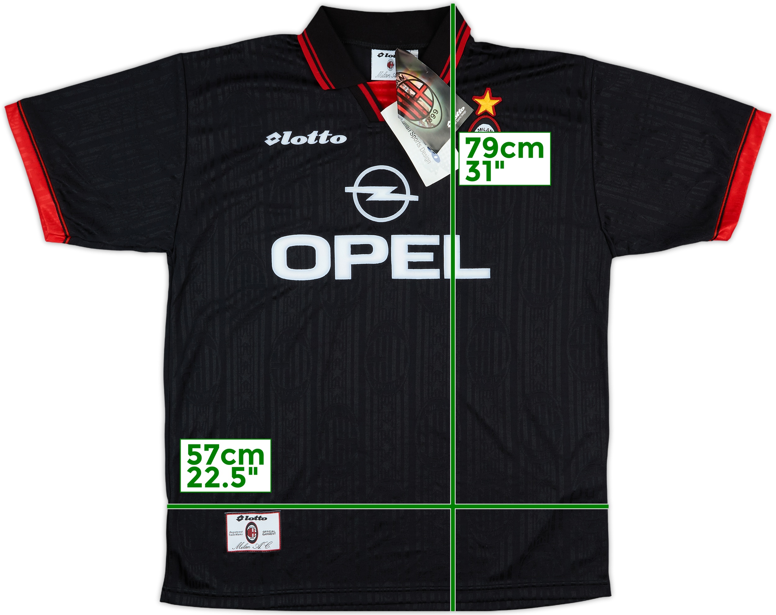 AC Milan 1997-1998 3rd Shirt #30 Leonardo - Online Store