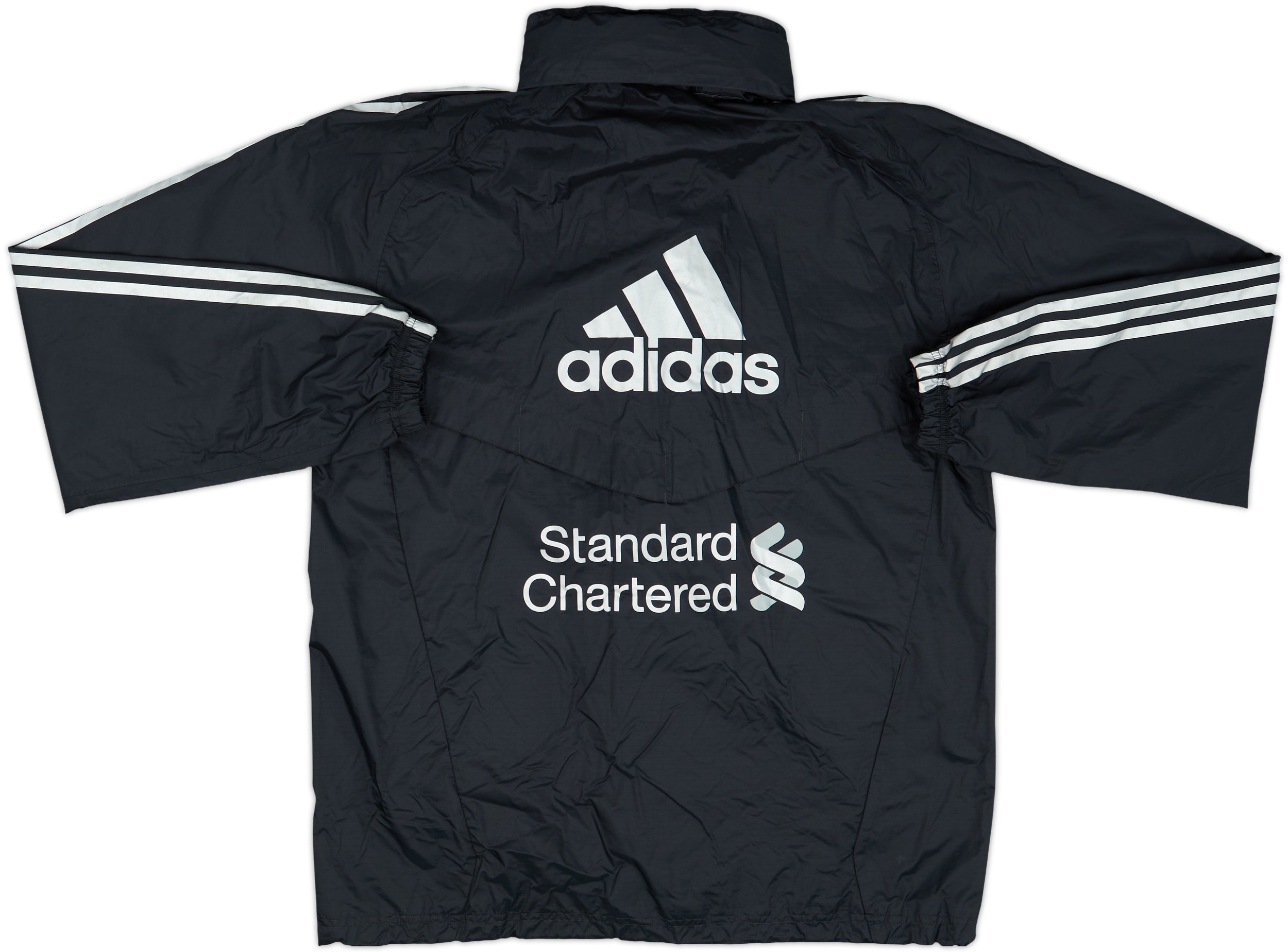 2011-12 Liverpool adidas Player Issue Hooded Rain Jacket #54