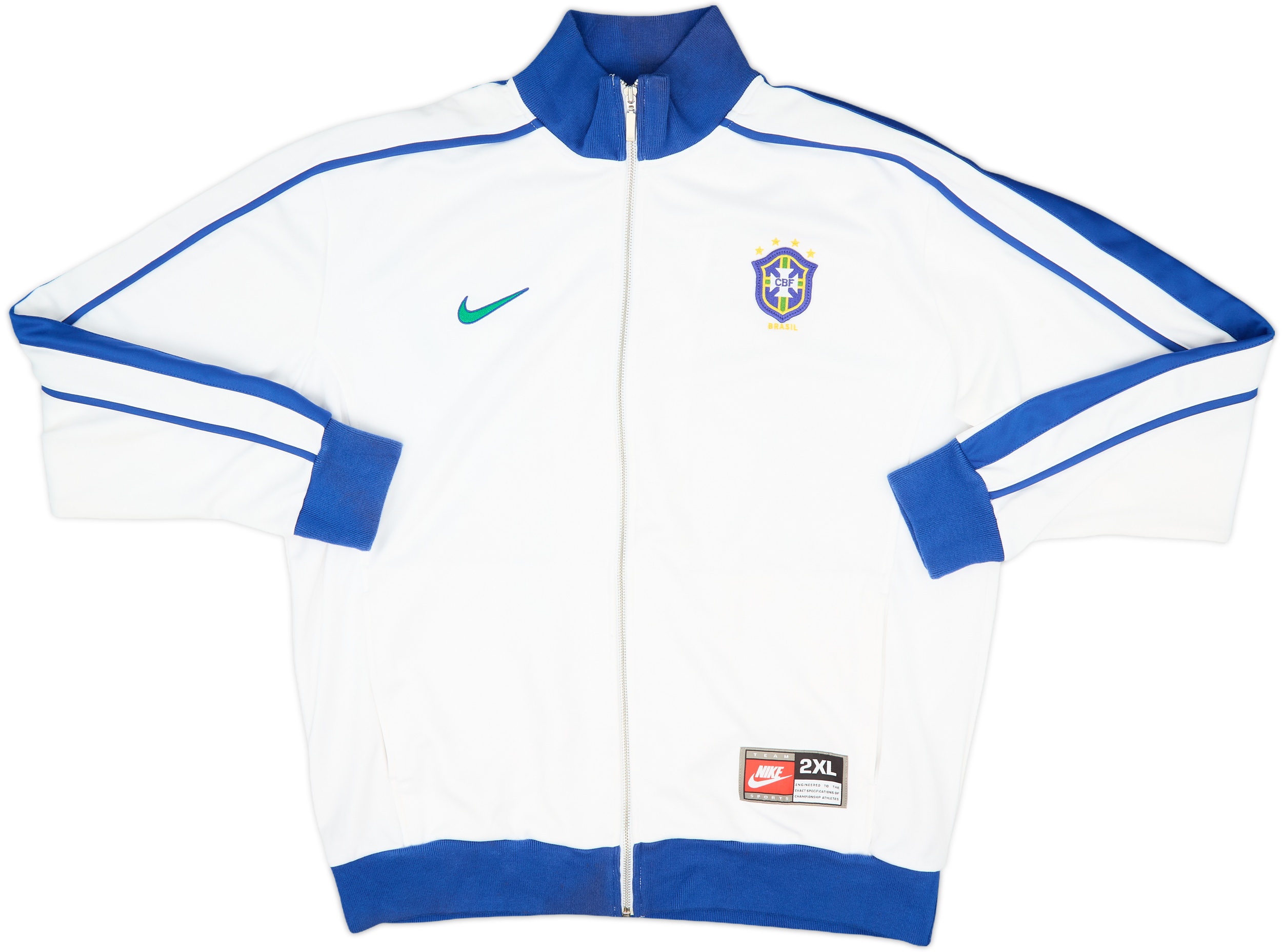 \"ナイキNIKE\"Italydesign Azzurri nylonjacket Mens NIKE SPORTSWEAR NSW Black/Blue Italy Italian Made