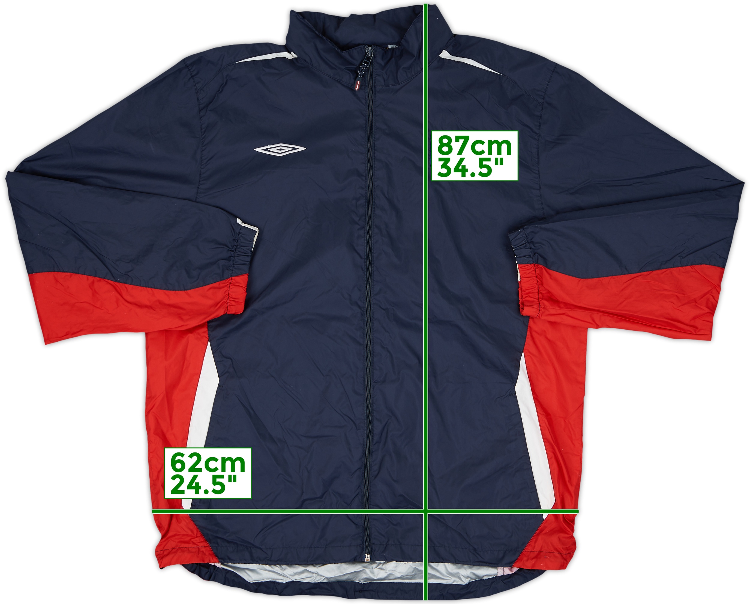 UMBRO Logo Nylon Jacket | tunnel vintage