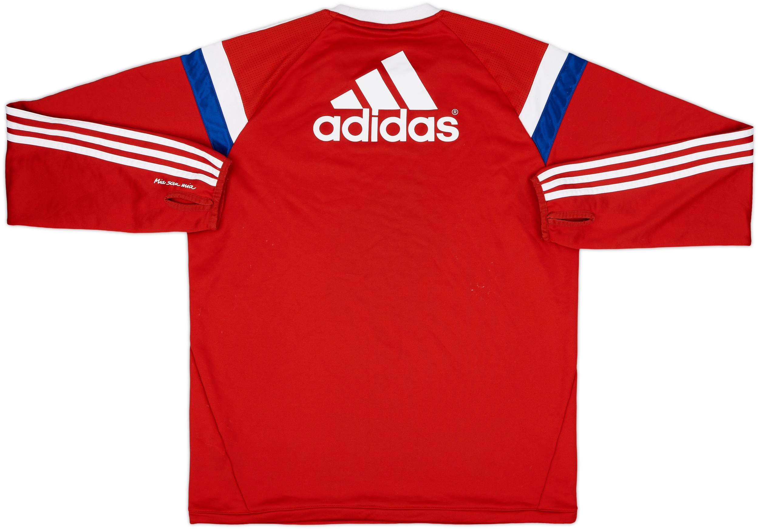 ウェア adidas FC Bayern Munchen 2014-15 2014-15 Bayern Munich adidas Hooded Sweat Top - 8/10 - (XL)