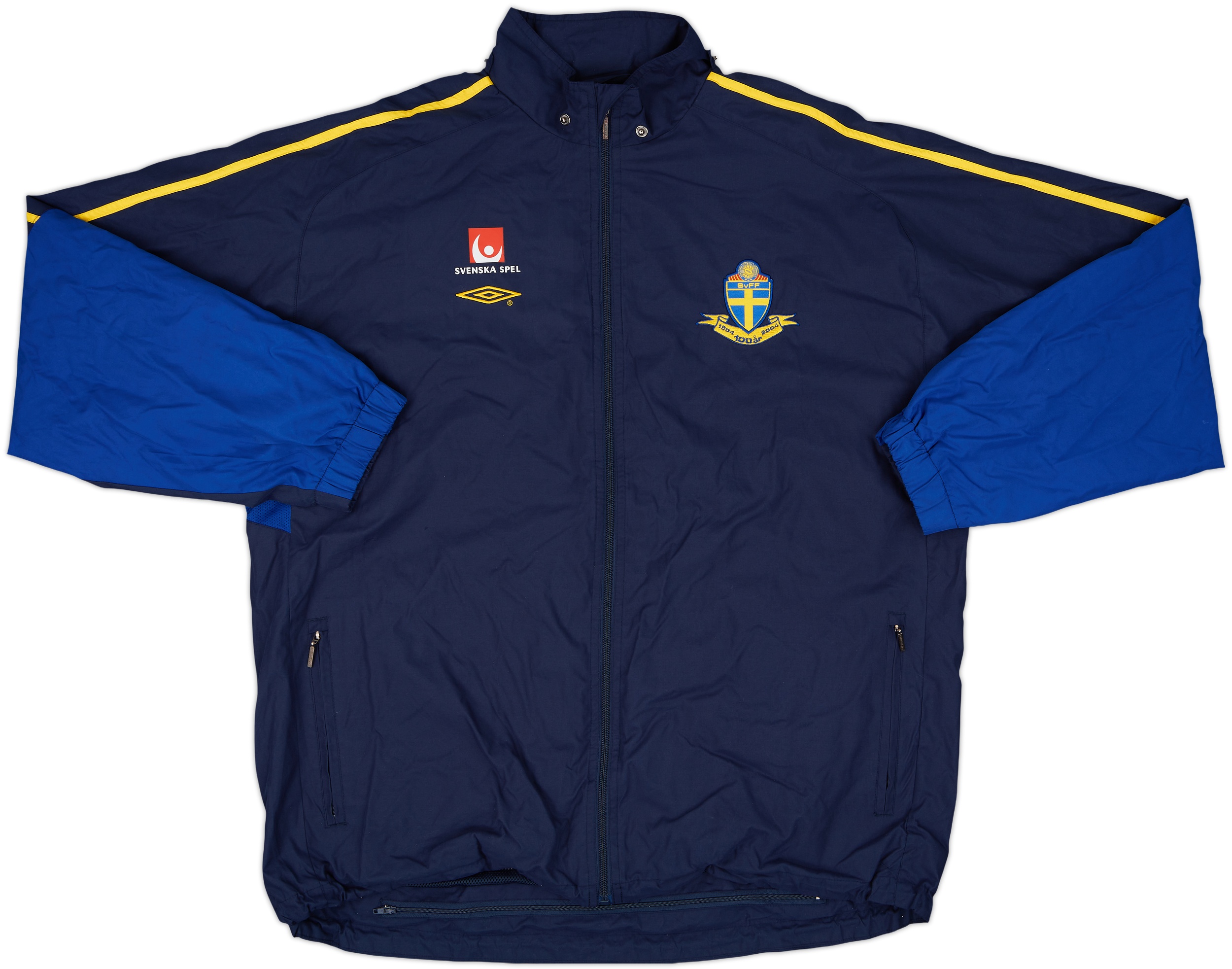 2008-10 Sweden Umbro Track Jacket - 8/10 - (M)