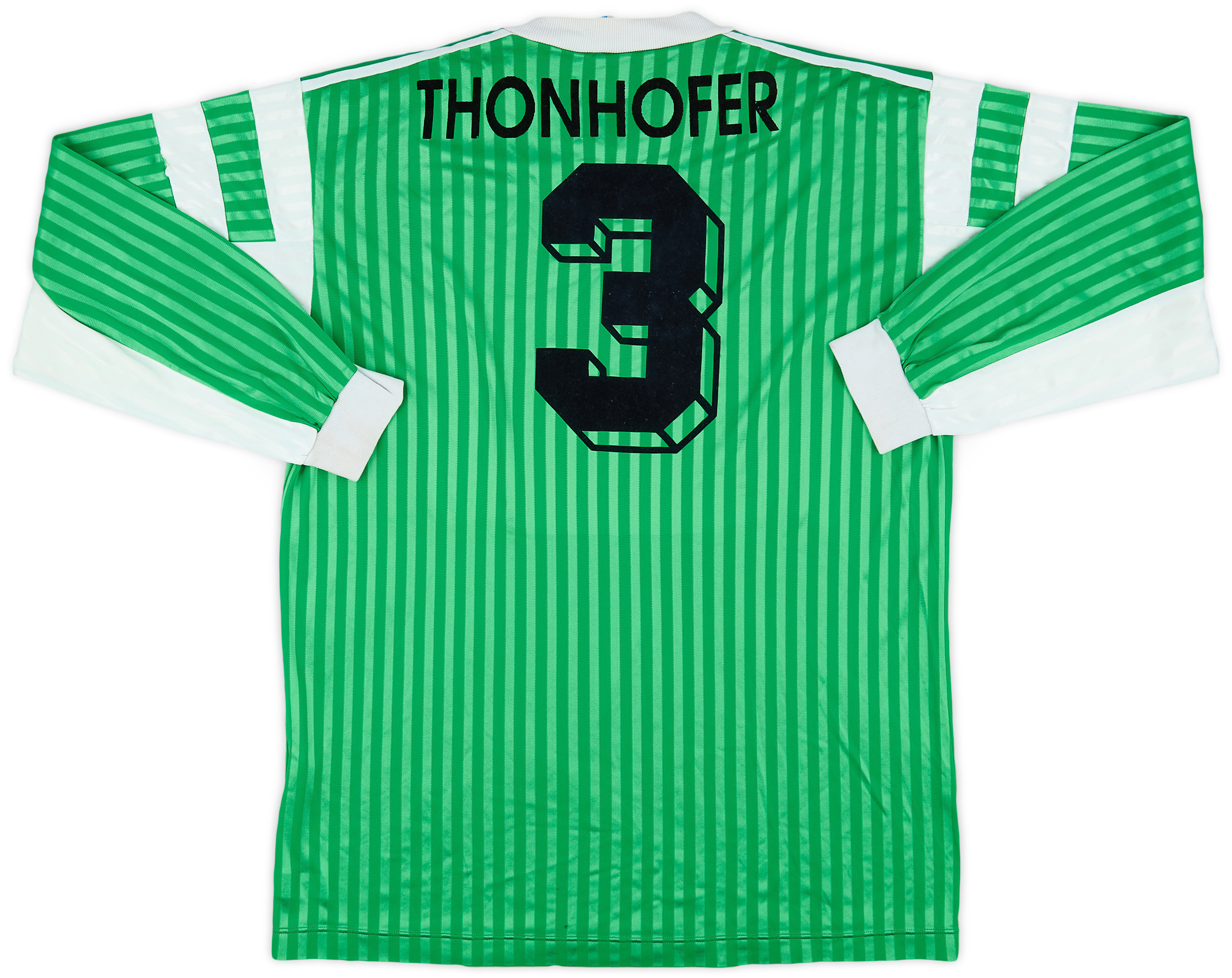 1981-82 DSV Leoben Match Issue Home Shirt Thonhofer #3