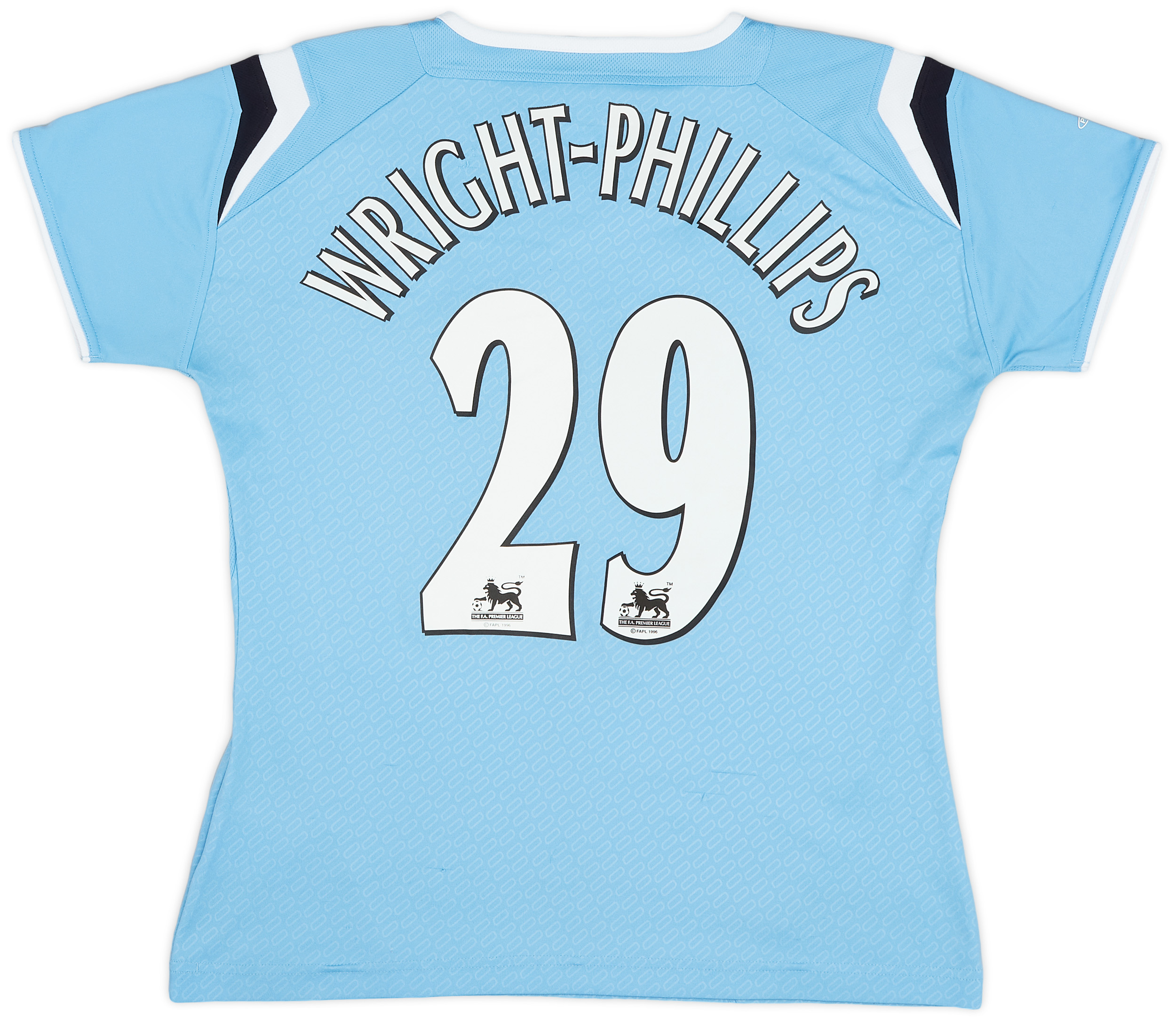 200405 Manchester City Home Shirt WrightPhillips 29 6/10 (Women's L)