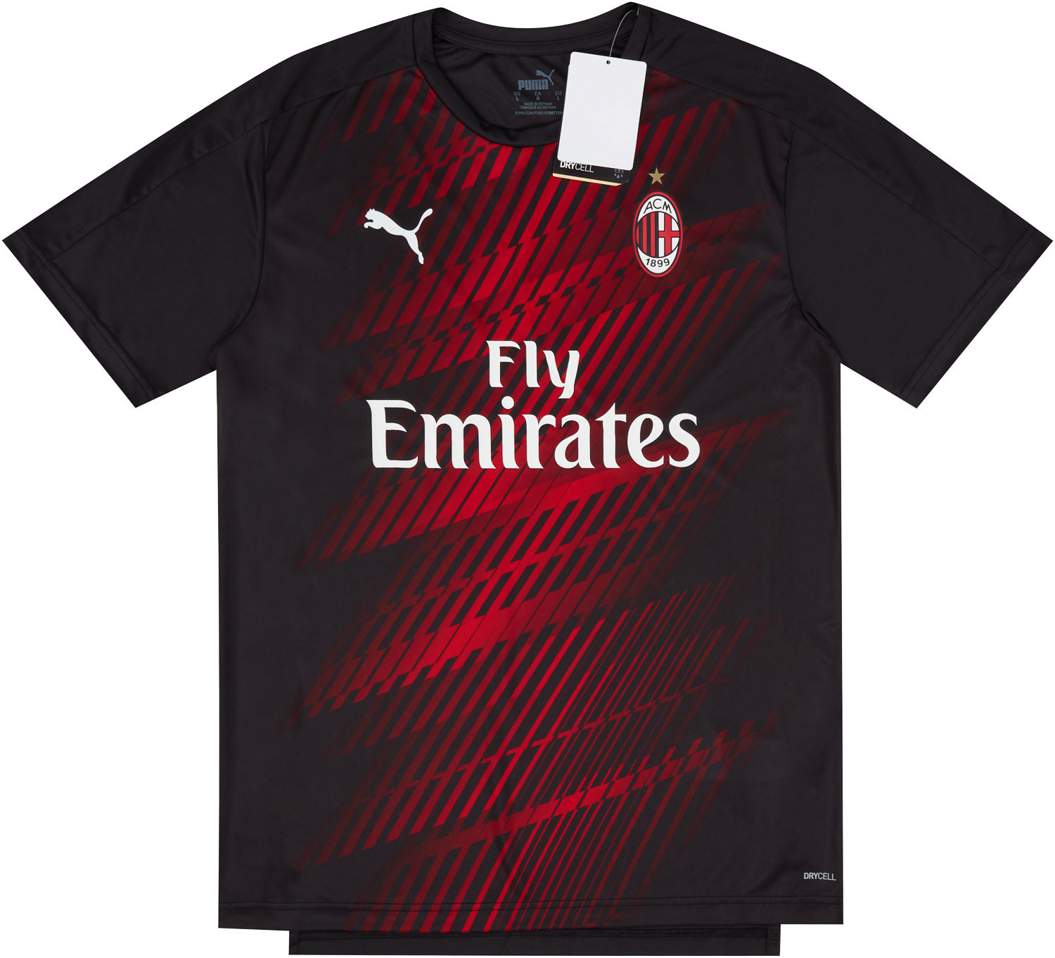 2019-20 AC Milan Puma Stadium Training Shirt