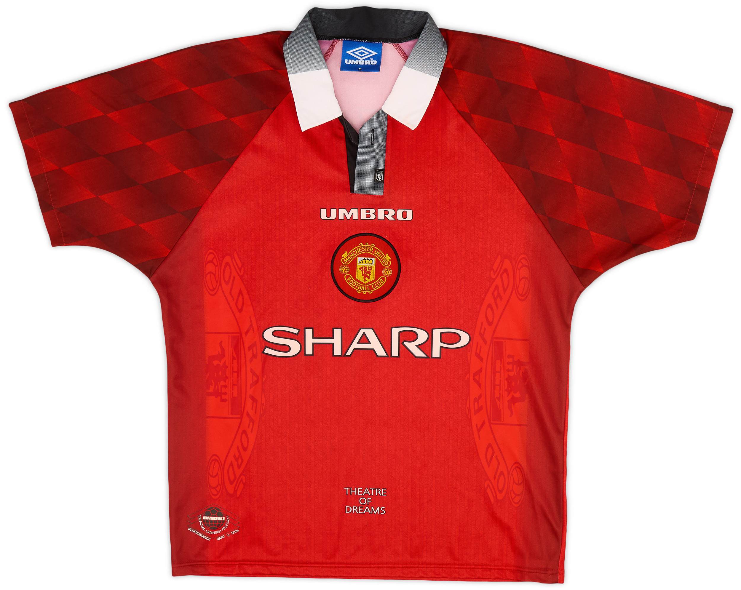 【オープニング大セール】 #20 Solskjaer Shirt Home United Manchester 1996-98 - (M) - 5/10 ウェア