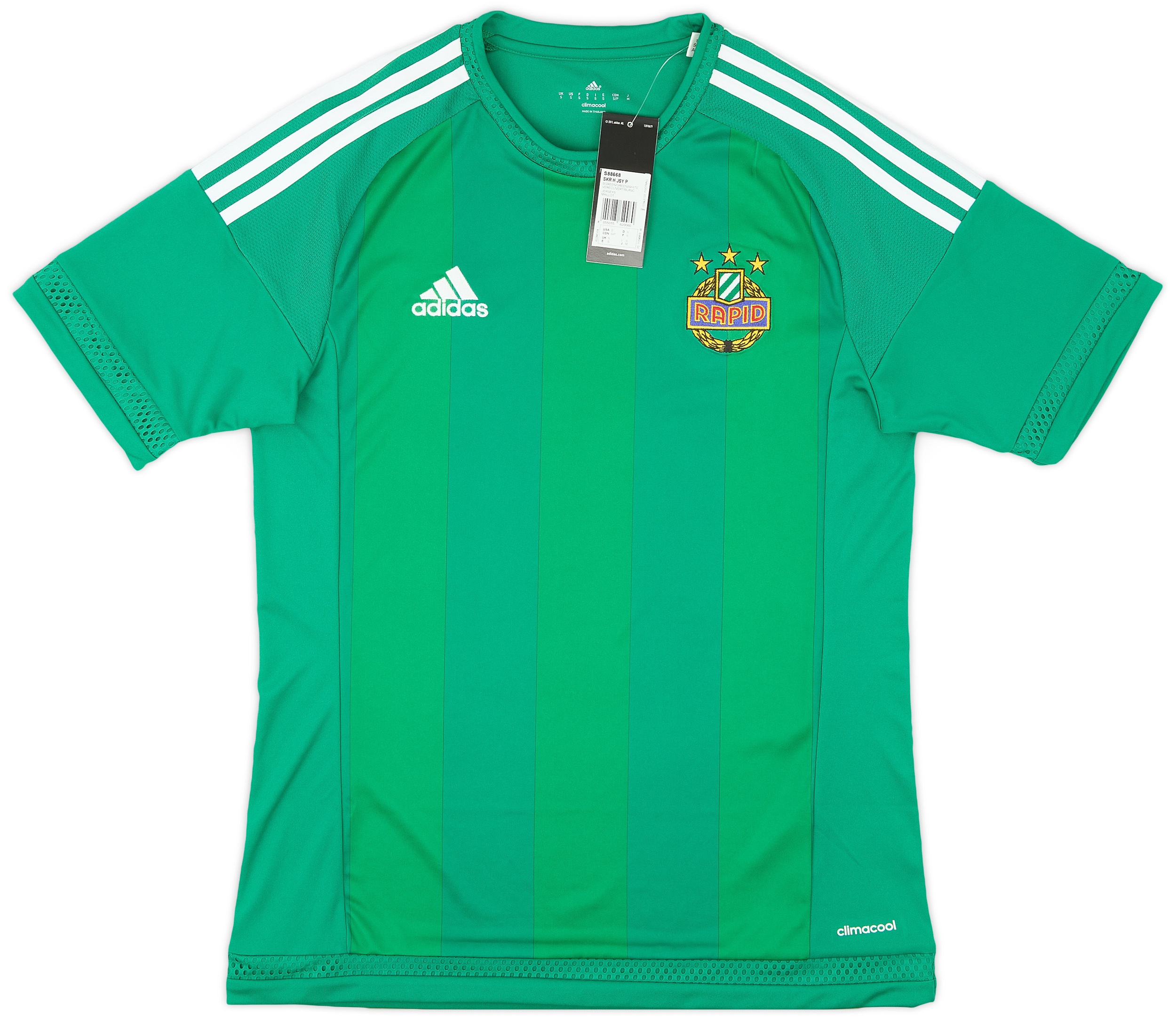 2015-16 Rapid Vienna Home Shirt (S)