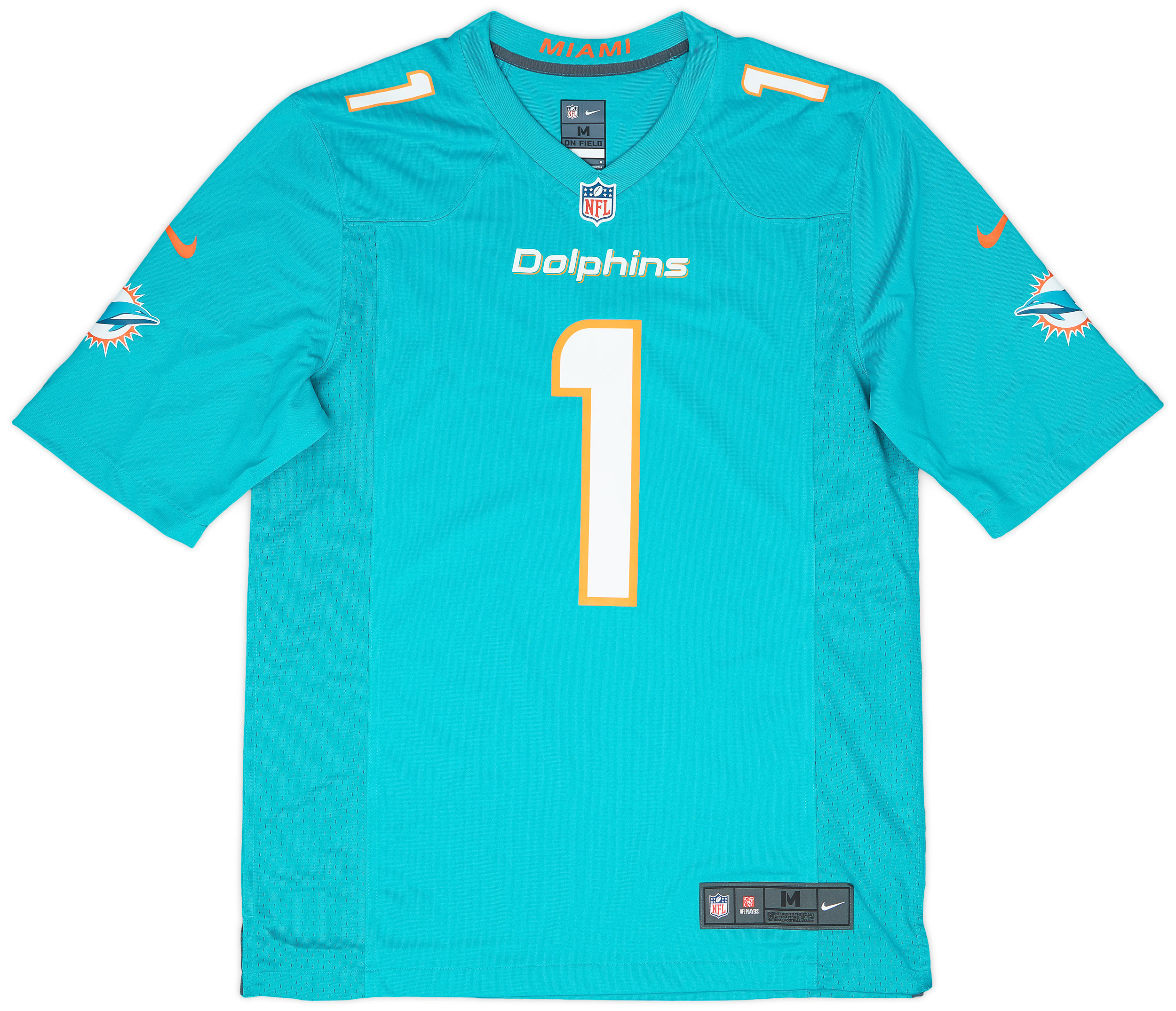 2020-24 Miami Dolphins Tagovailoa #1 Nike Game Home Jersey (M)