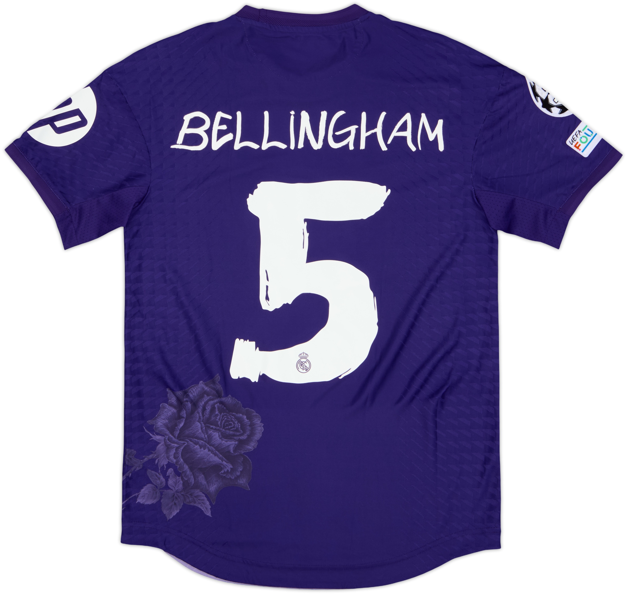 Y-3 Real Madrid BELLINGHAM 5 Tシャツ 2023-24 Real Madrid adidas Y-3 Authentic Away Shirt Bellingham #5