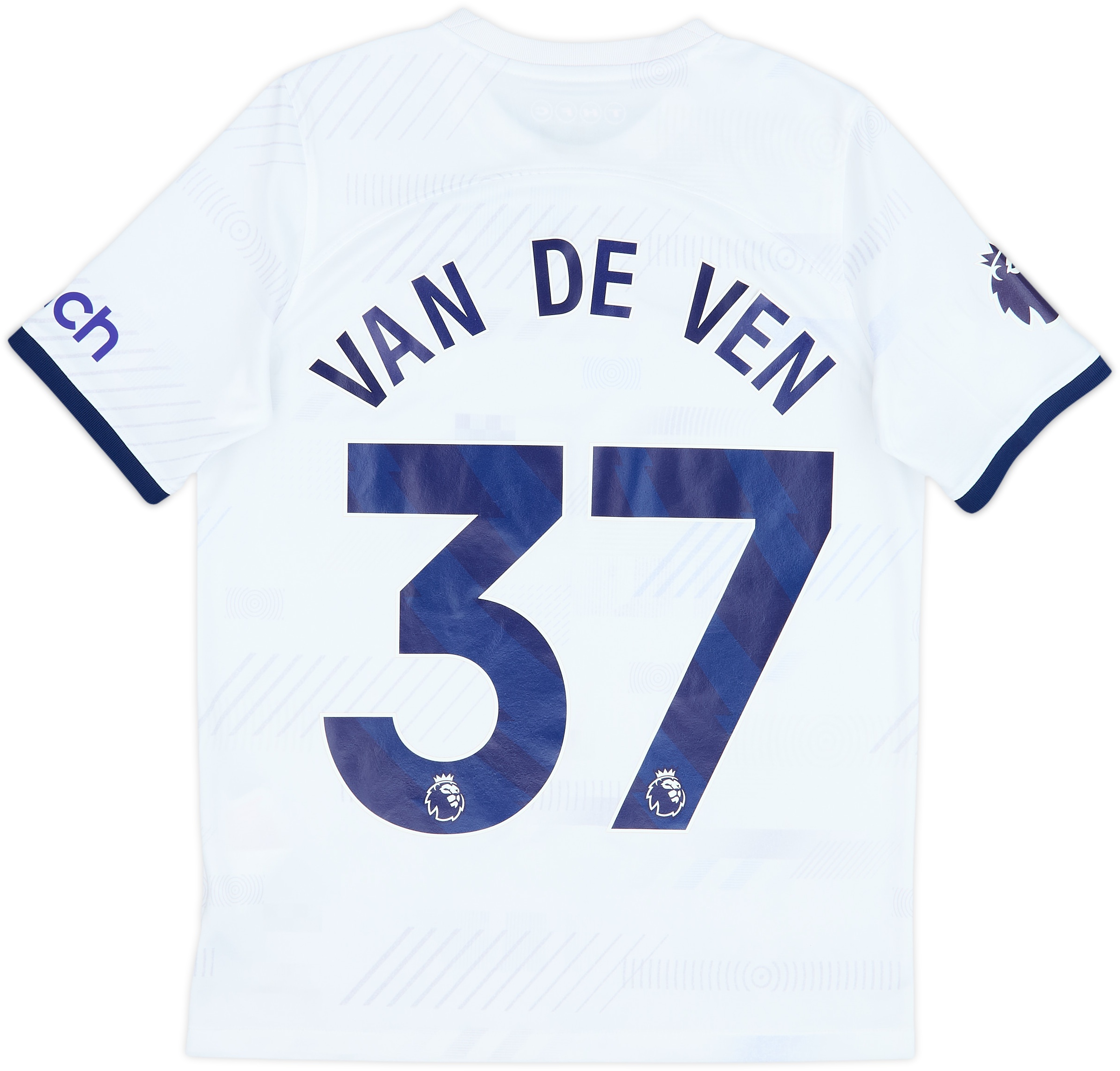 2023-24 Tottenham Home Shirt Van De Ven #37 - 6/10 - (XL.Boys)