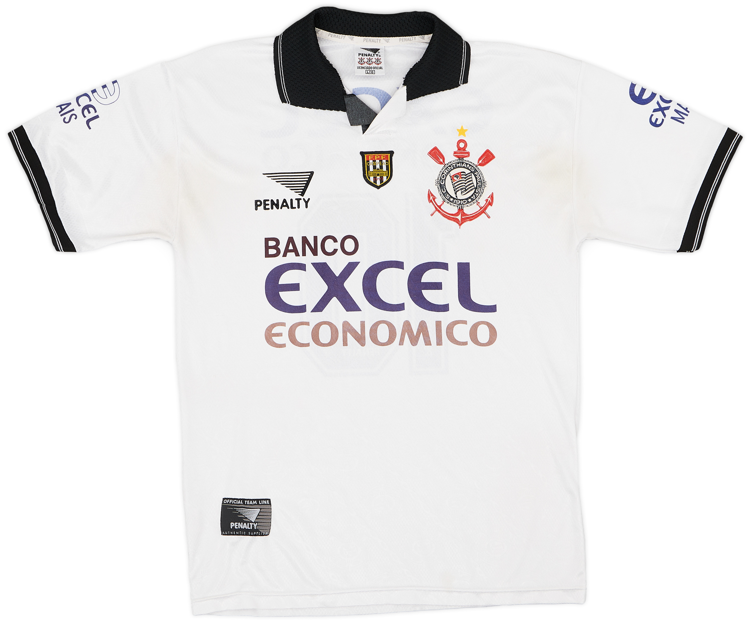 Retro Versão 1997 Corinthians home size S-XXL Tailandesa Da Camisa De