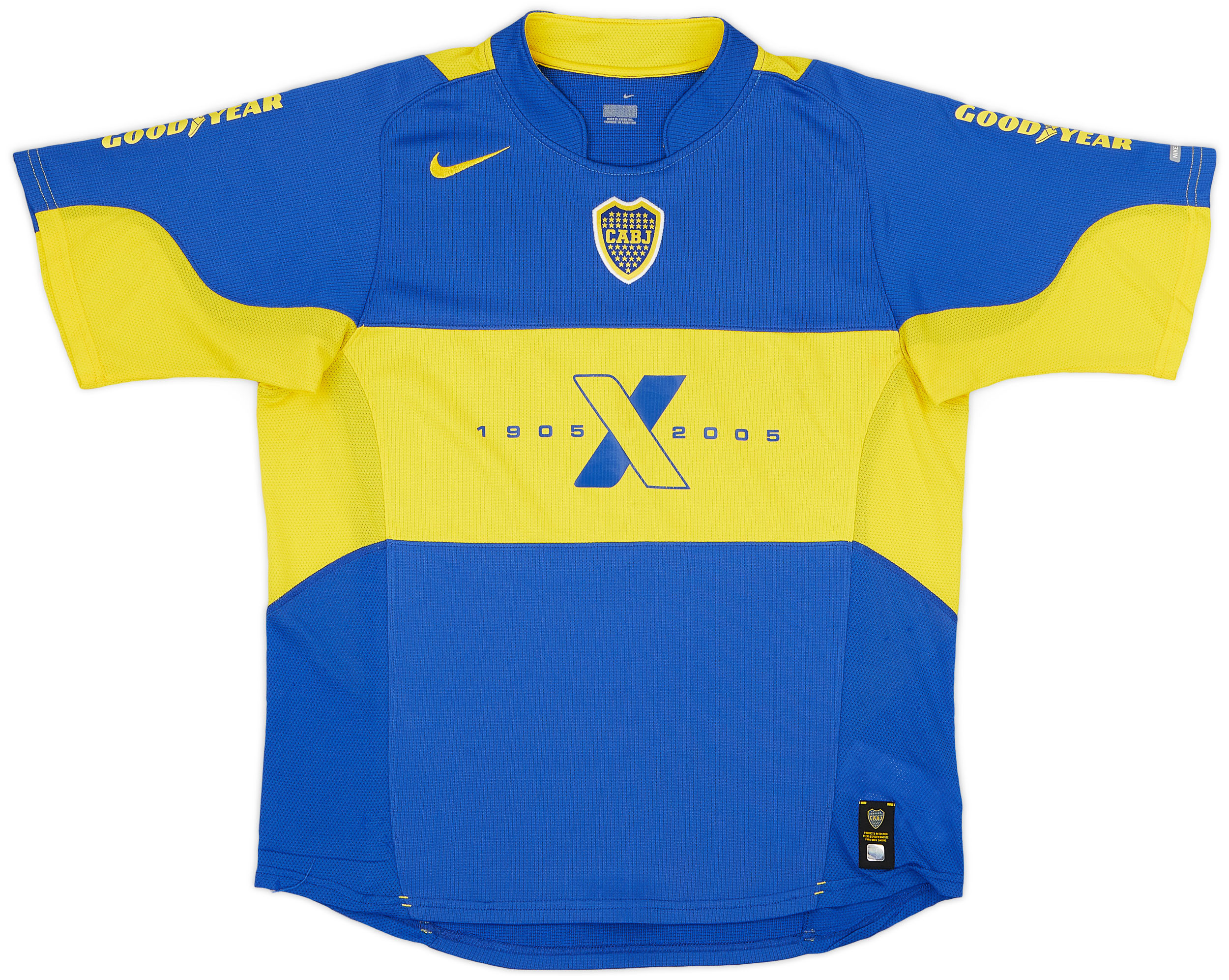 2005 Boca Juniors Home Shirt - 7/10 - (L)