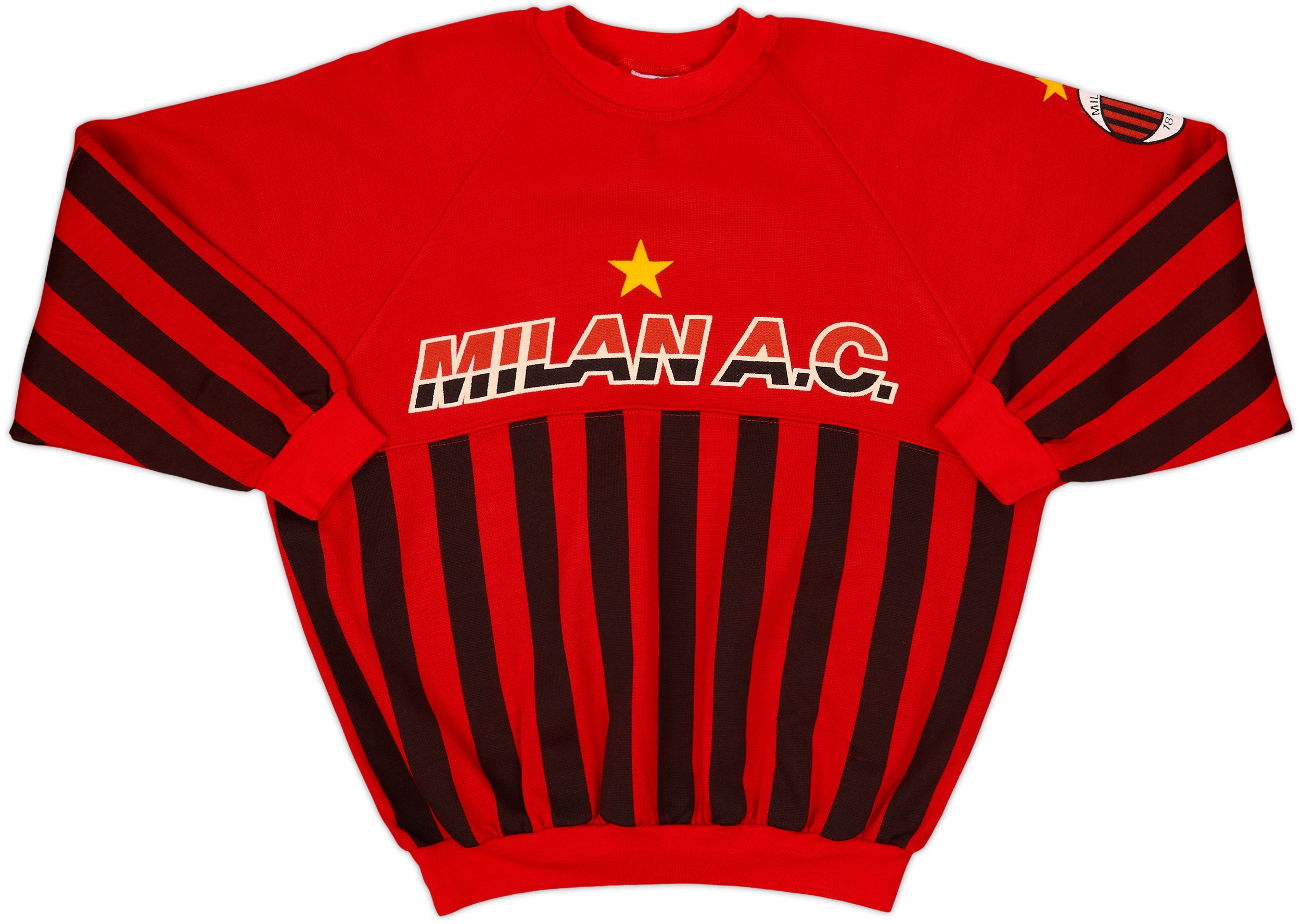1990-91 AC Milan Le Felpe Dei Grandi Sweat Top