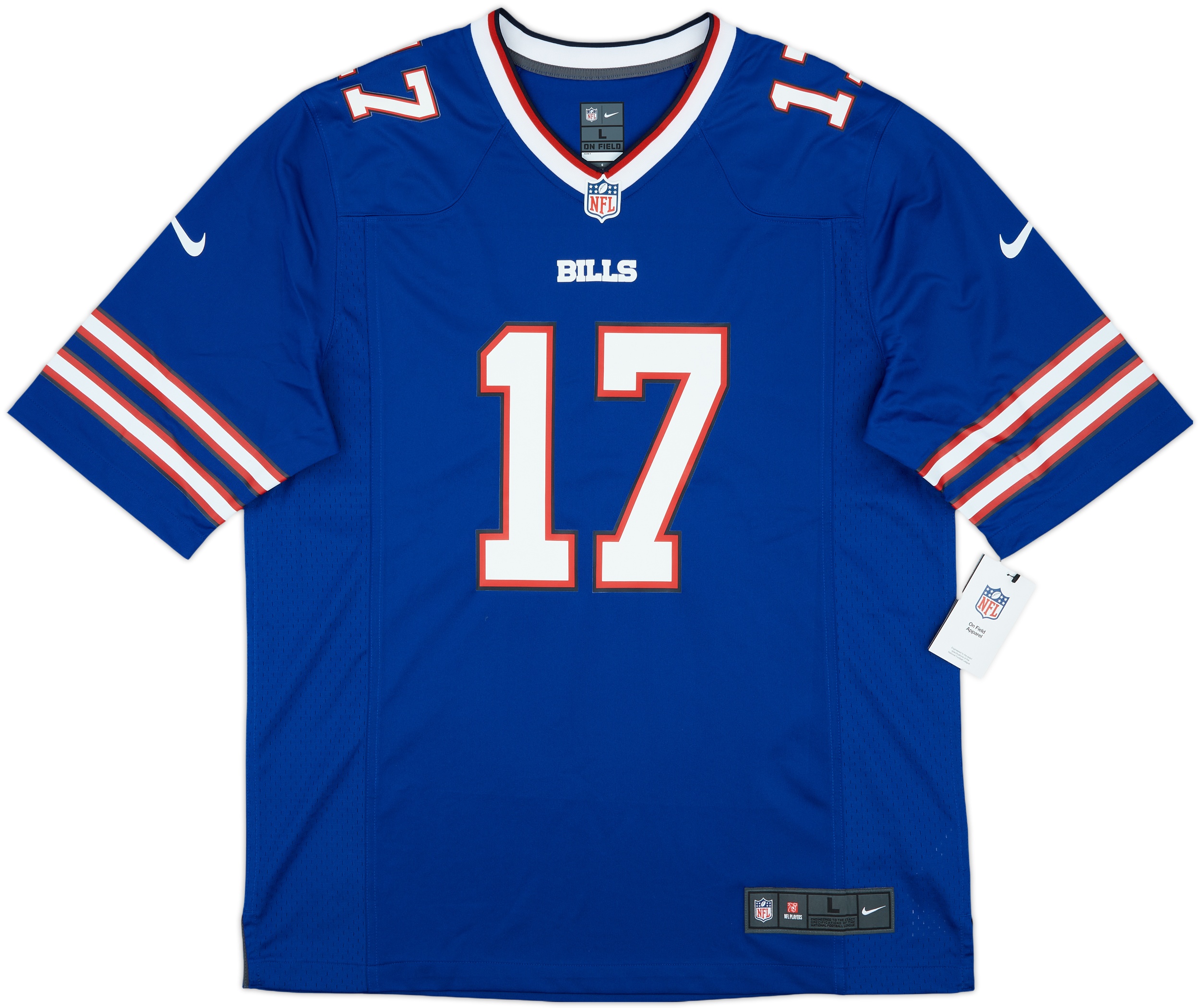 2018-24 Buffalo Bills Allen #17 Nike Game Home Jersey (L)
