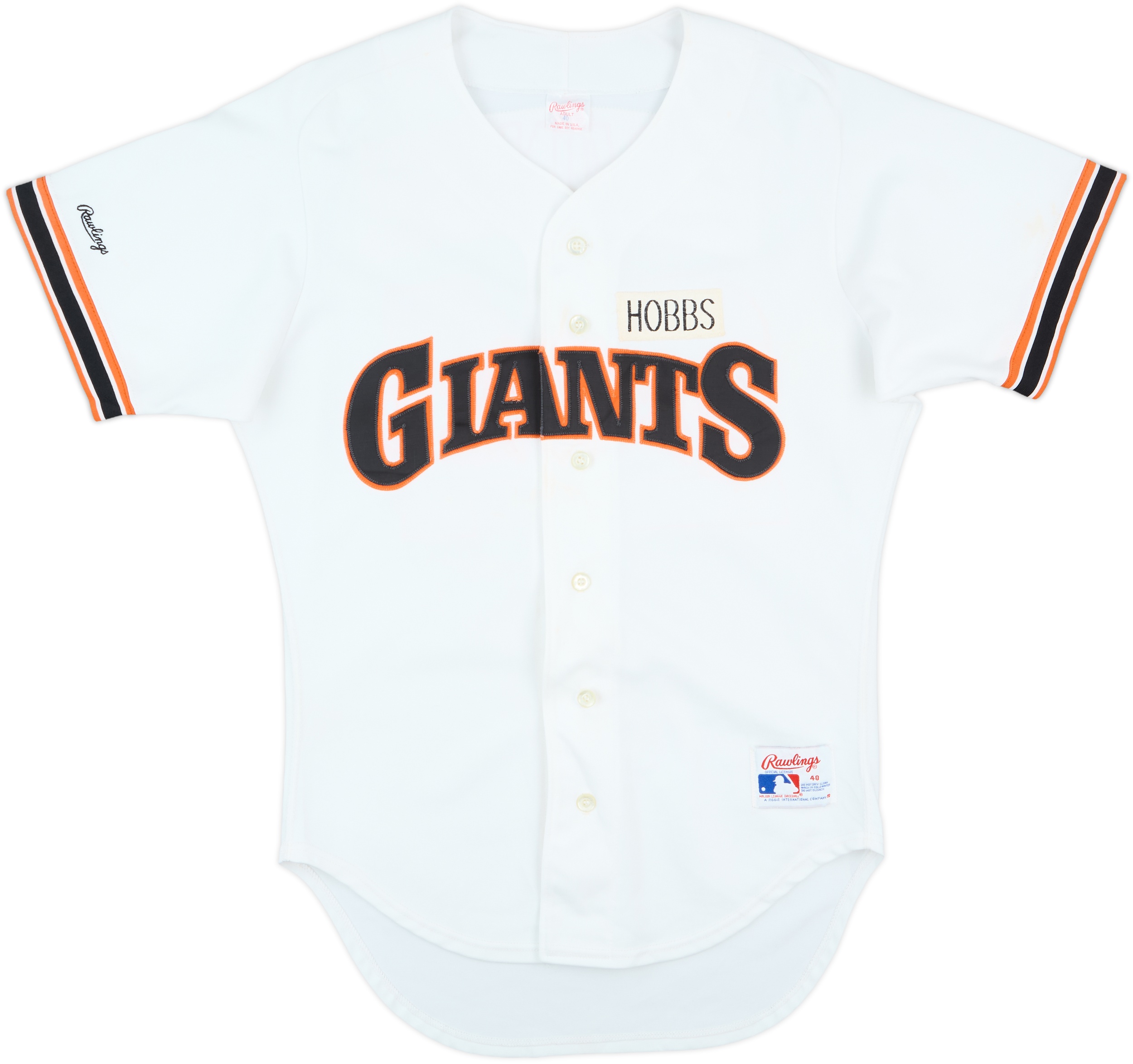 1987-93 San Francisco Giants Rand #24 Rawlings Authentic Home