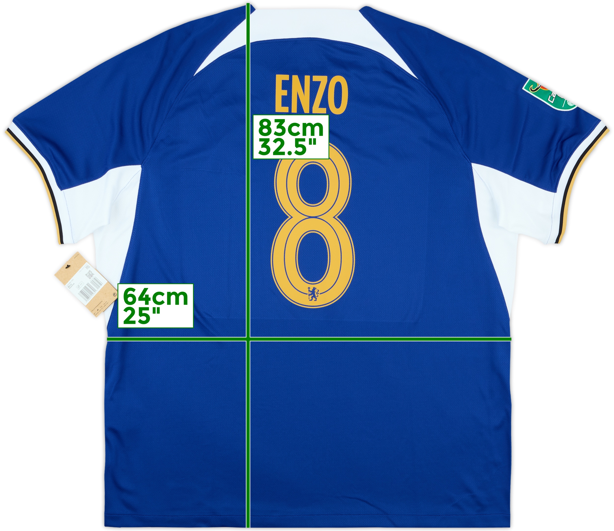 2023-24 Chelsea Home Shirt Enzo #8 (XXL)