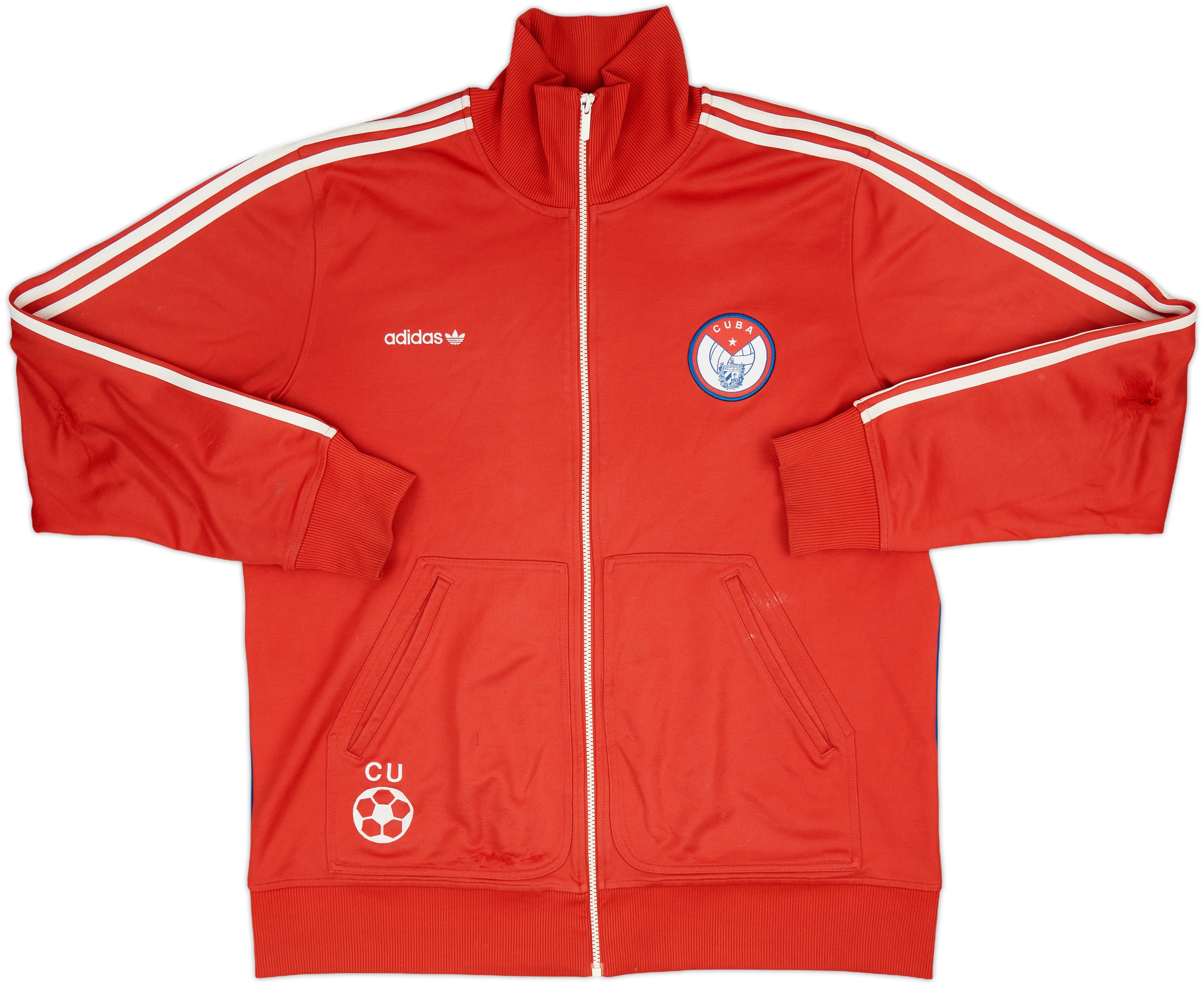 ジャケット CUBA JACKET 2007-08 Cuba adidas Track Jacket - 4/10 - (XL)