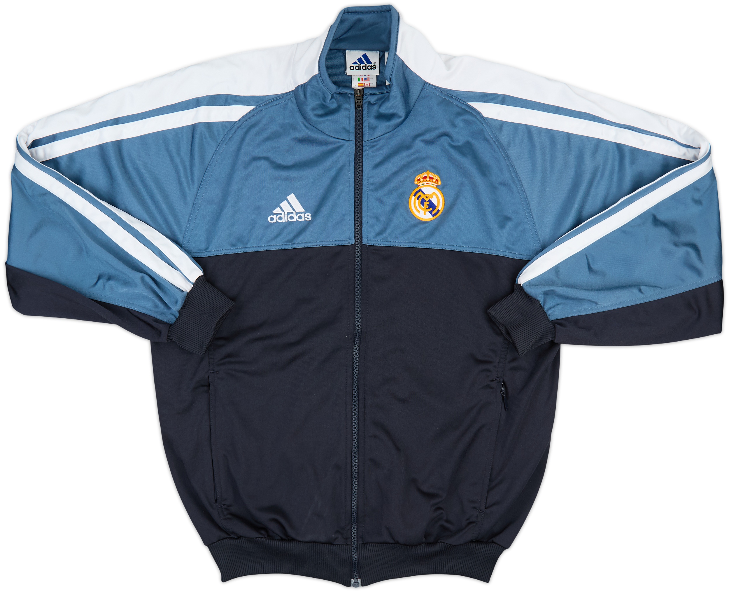 ADIDAS REAL MADRID TRACK ジャケット ADIDAS/アディダス】 REAL MADRID TRACK ジャケット（ナイロン