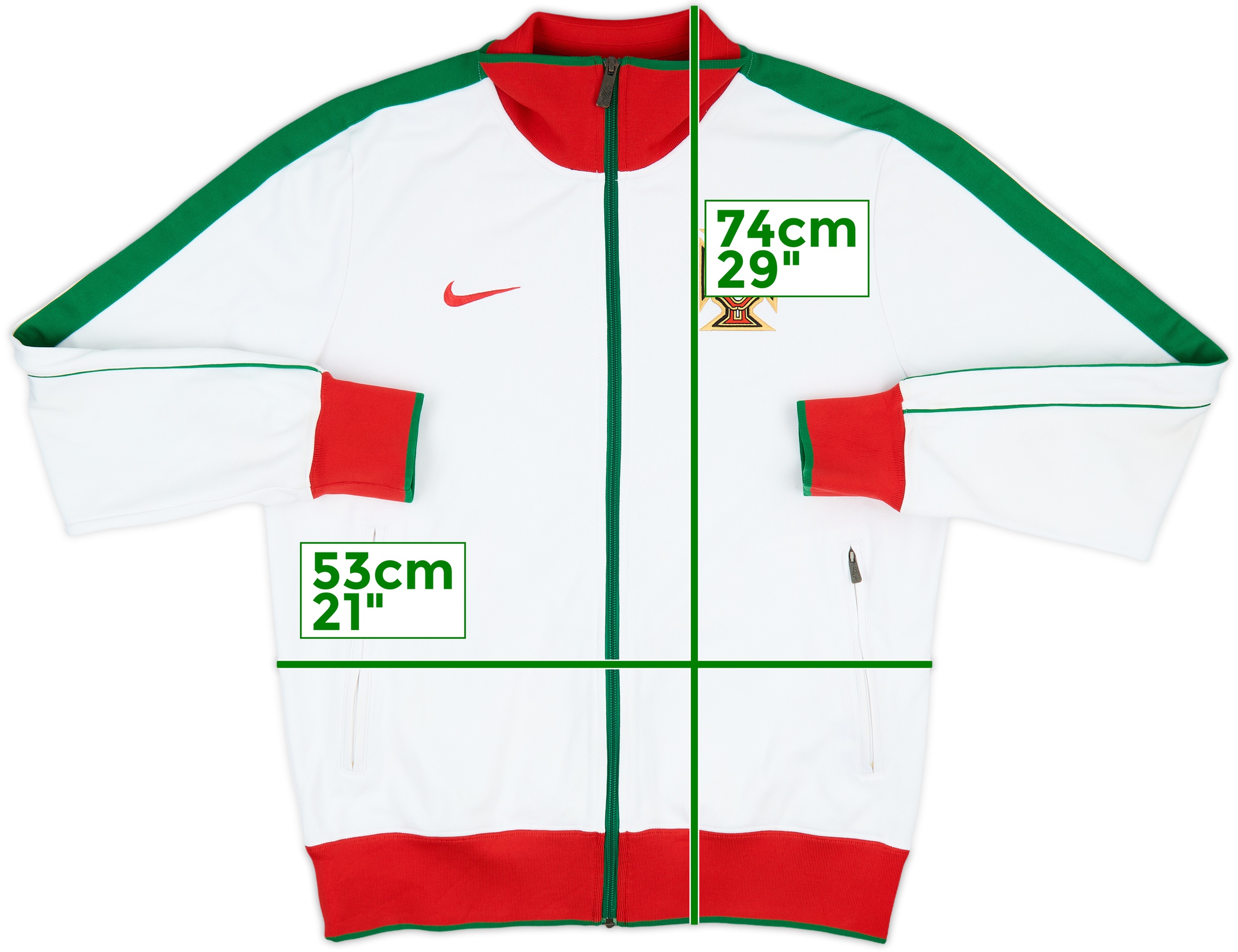 ウェア NIKE 14-15 PORTUGAL Track Jacket M 2014-15 Portugal Nike Track Jacket - 7/10 - (S)