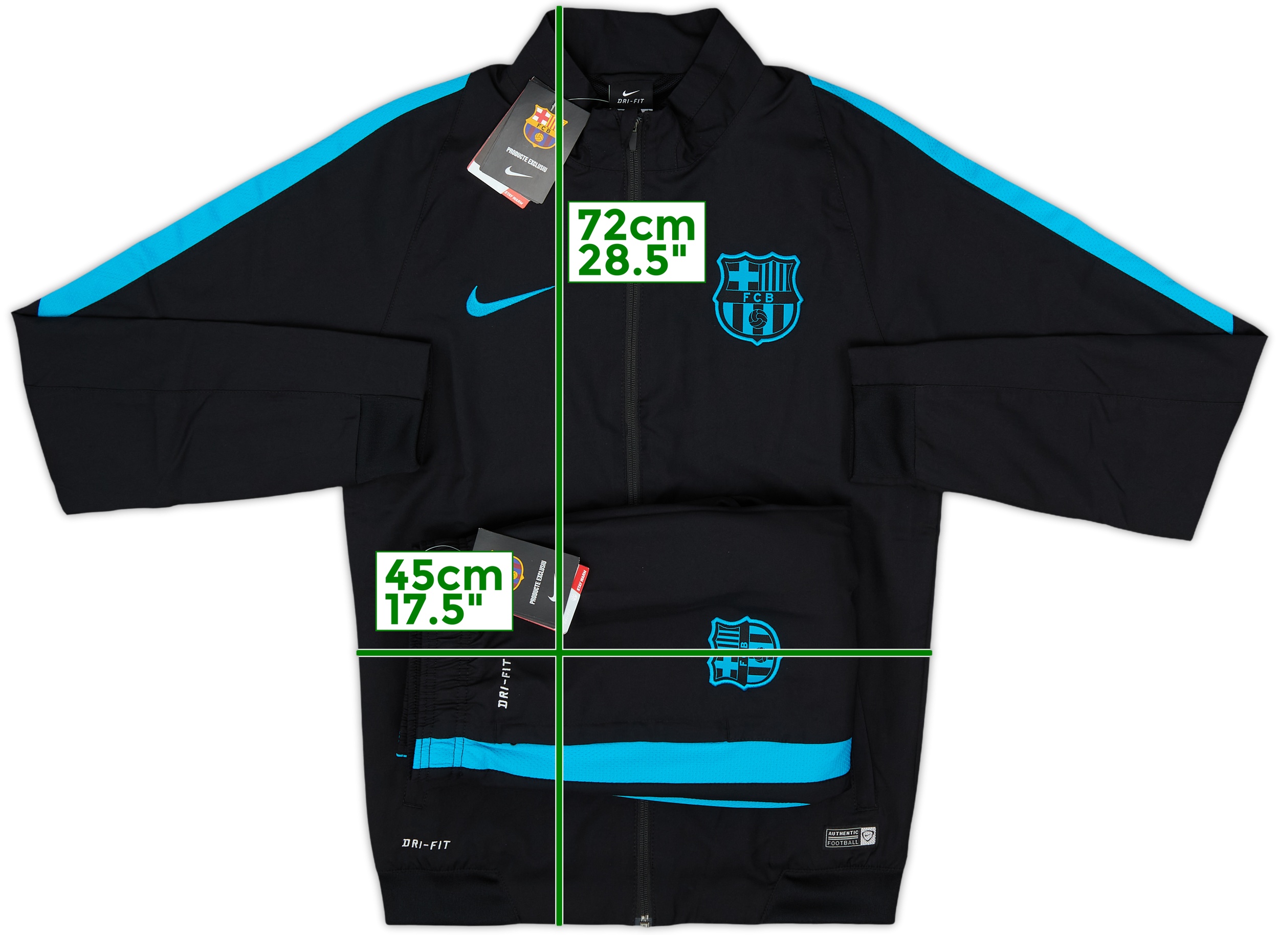 Nike FC Barcelona 2015 3rd ユニフォーム Barcelona 2015-2016 Authentic Third Nike Kit Messi 10 Size