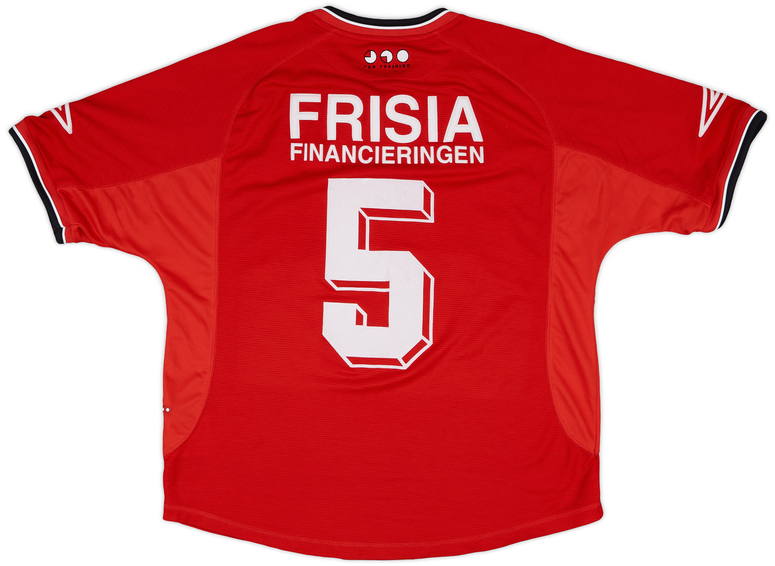 2001-02 AZ Alkmaar Match Issue Home Shirt #5